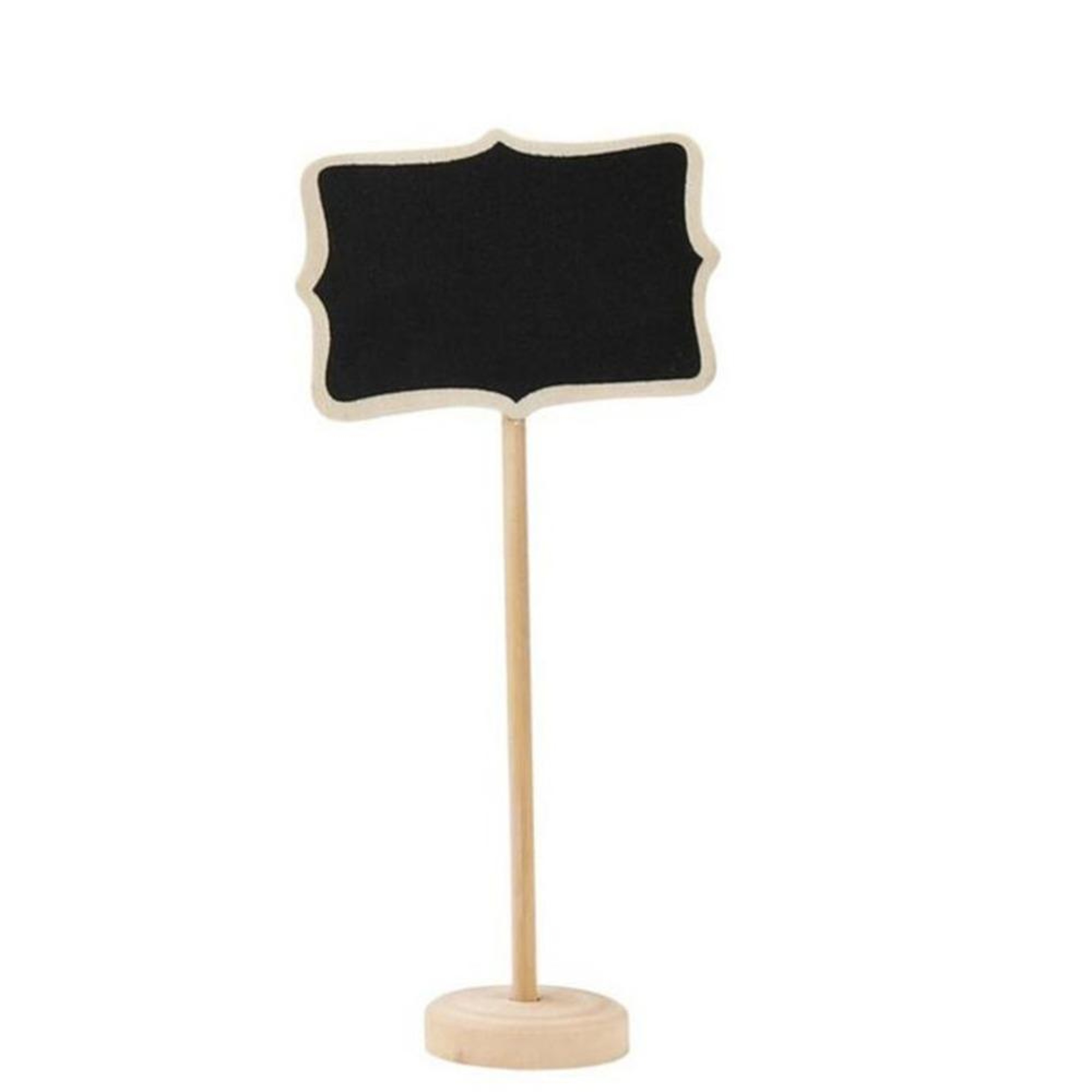 Rustic Mini Chalkboard Signs Wooden Tabletop Message Boards For Weddings Parties  Home 10PCS 1