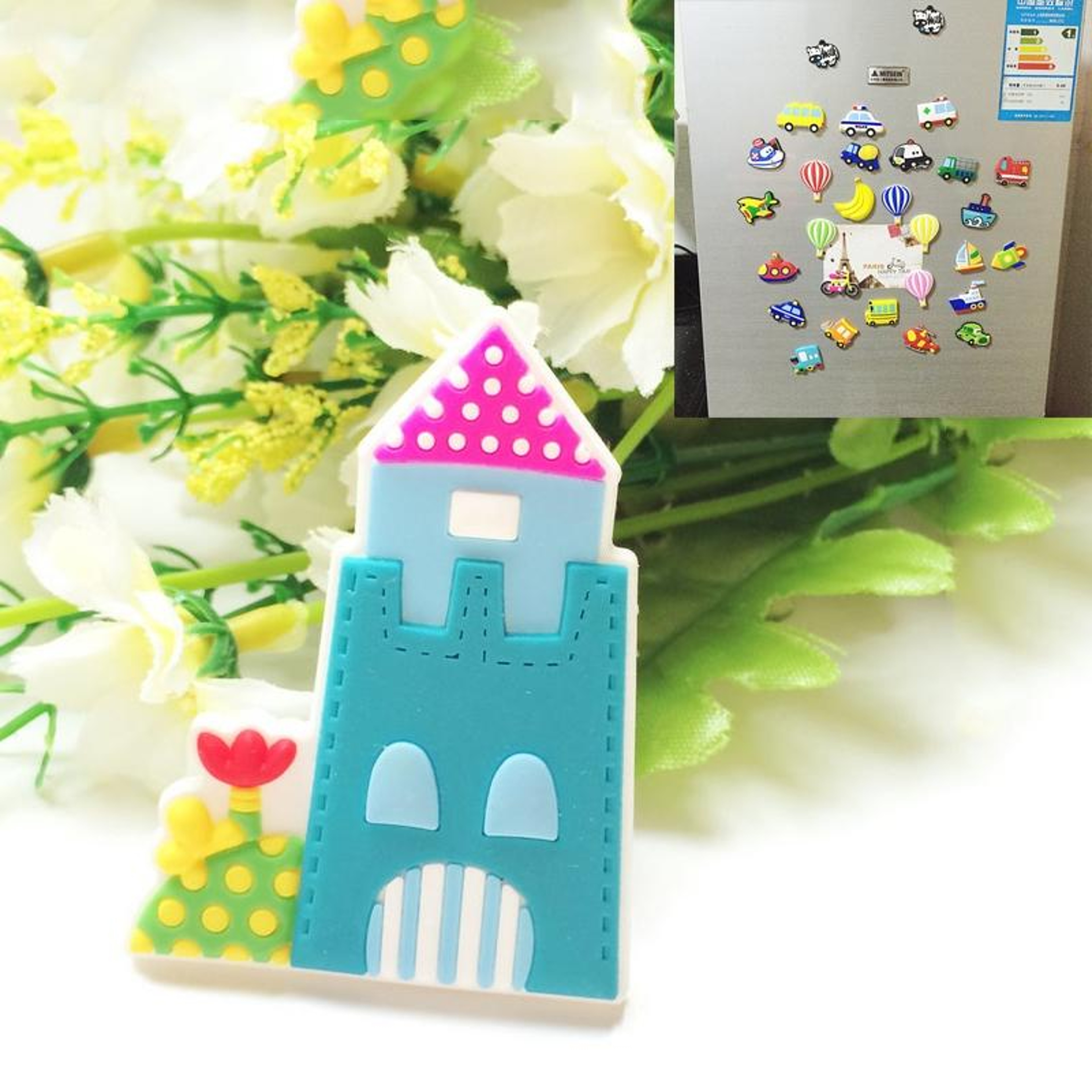 10PCS Fridge Magnets Decorative Message Stickers For Whiteboards  Refrigerators 5