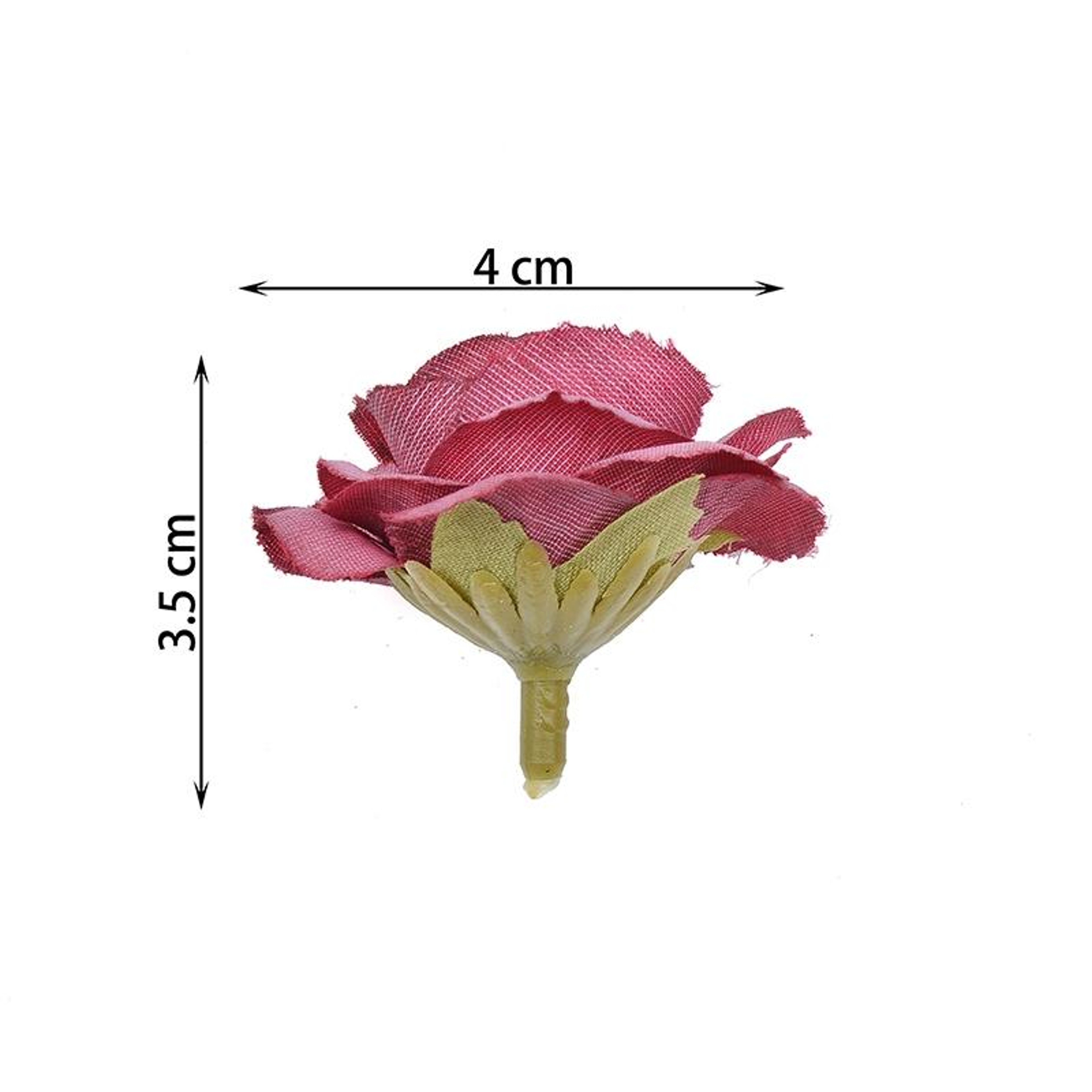 10 Sets Artificial Silk Rose Heads 4cm For Wedding Flower Decorations DIY Floral Crafts  Home Decor 12