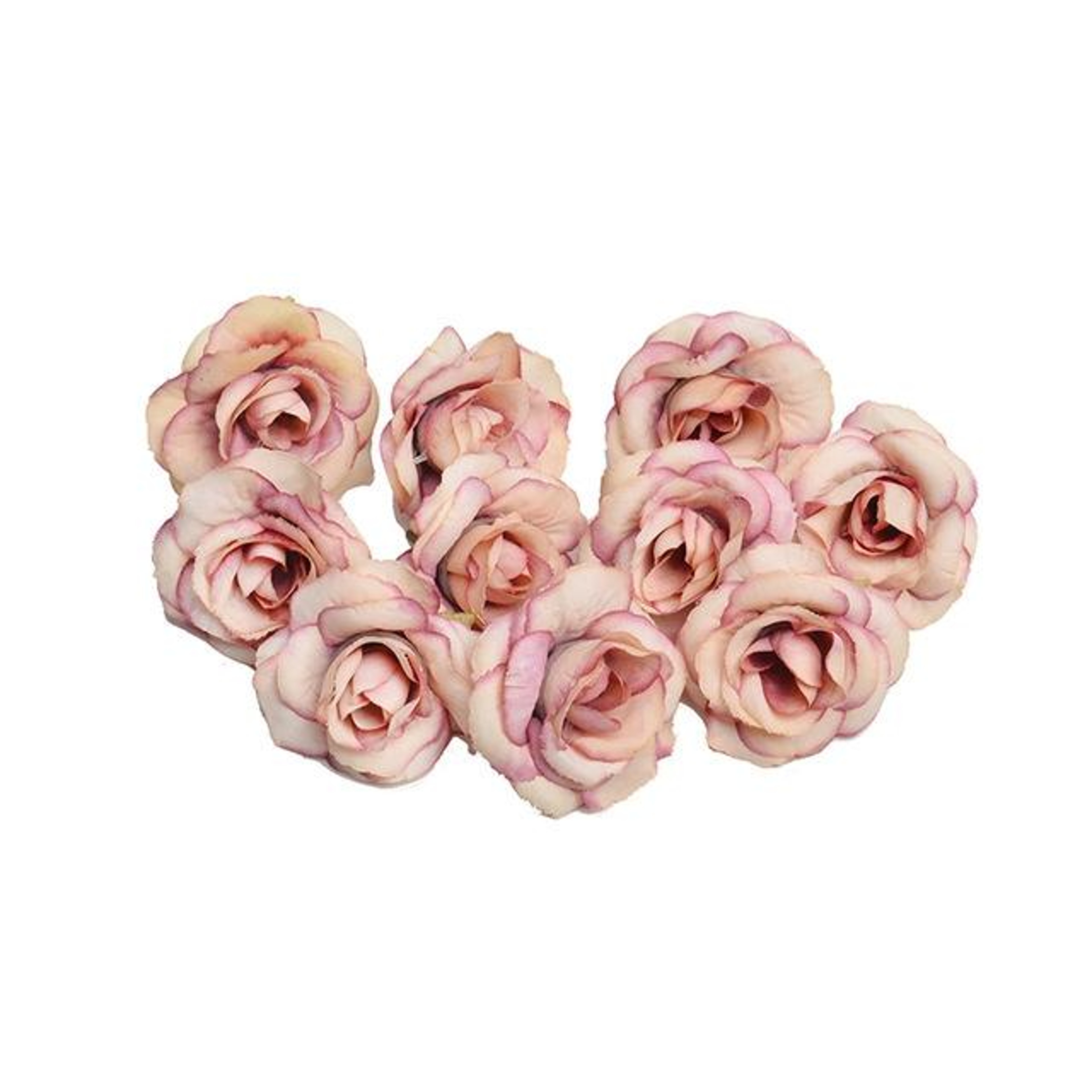 10 Sets Artificial Silk Rose Heads 4cm For Wedding Flower Decorations DIY Floral Crafts  Home Decor 17