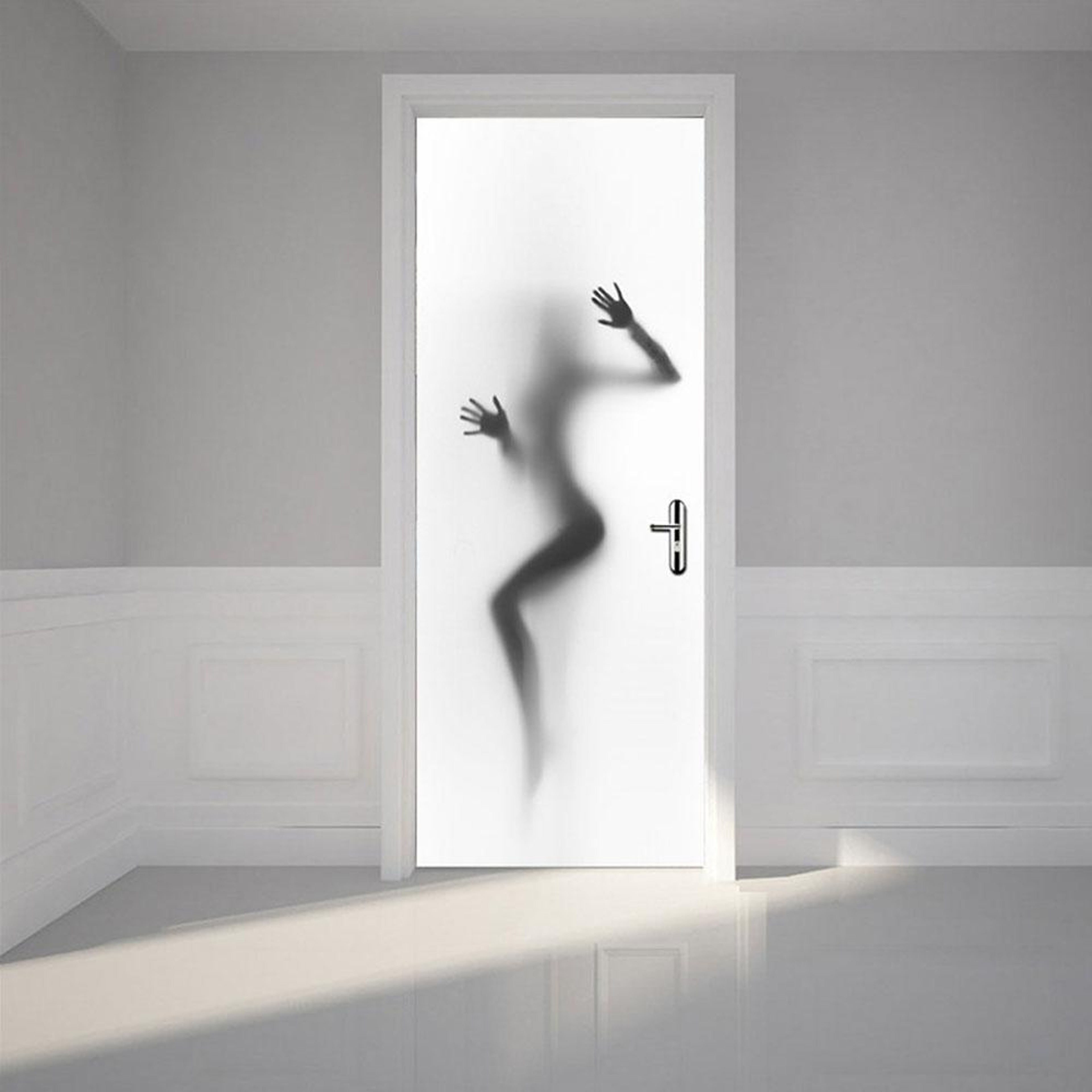 3D Door Stickers PVC Door Mural Self Adhesive Door Decal Set For Home Decor 5