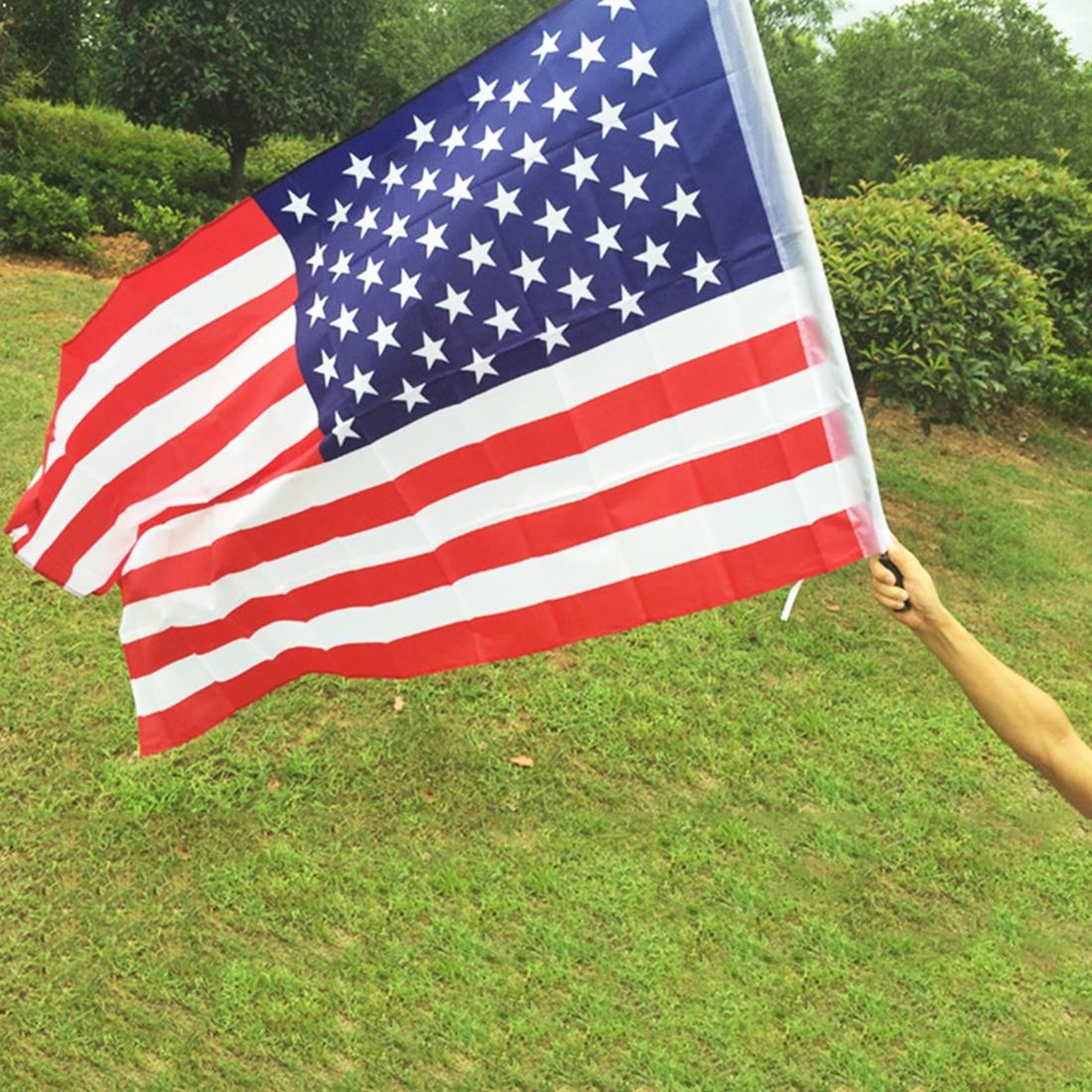 Premium American Flag Polyester US Flag for Indoor & Outdoor Patriotic Display – view 4