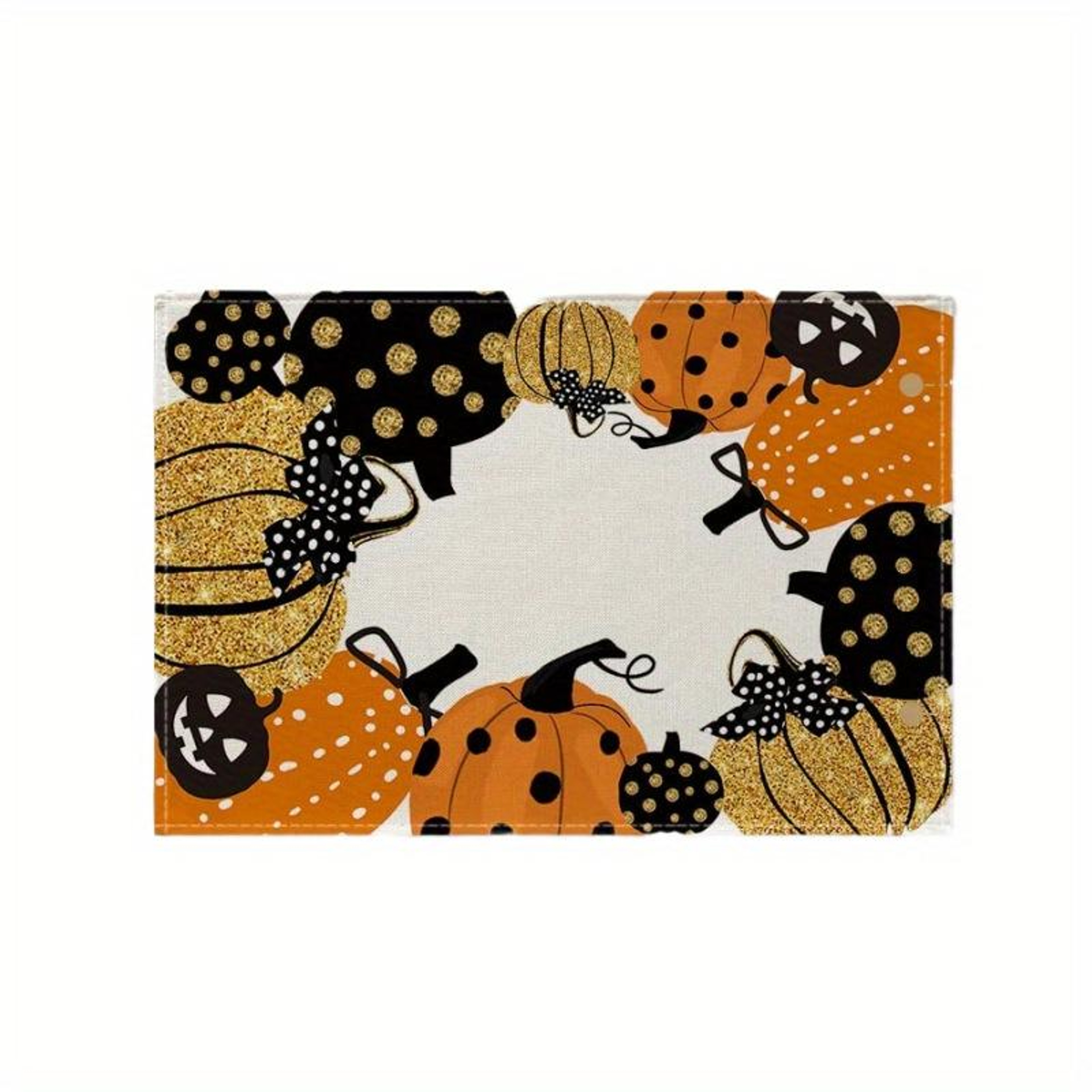 Halloween Linen Table Placemat Decorative Heat Resistant Table Mat for Kitchen, Dining & Party Decor – view 7