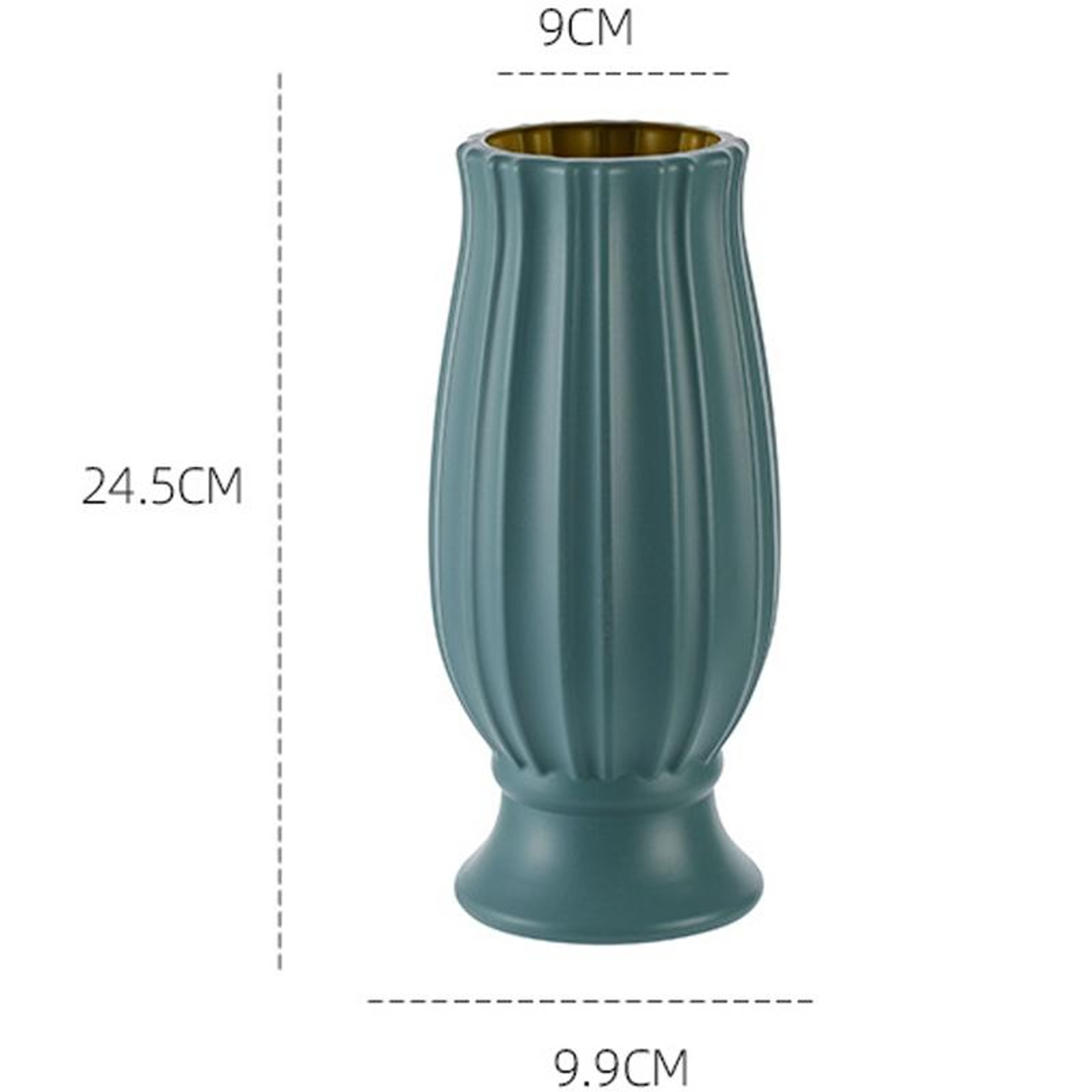 Minimalist Decorative Vase For Artificial Flowers Modern Home Decor PE Flower Arrangement Vase 3