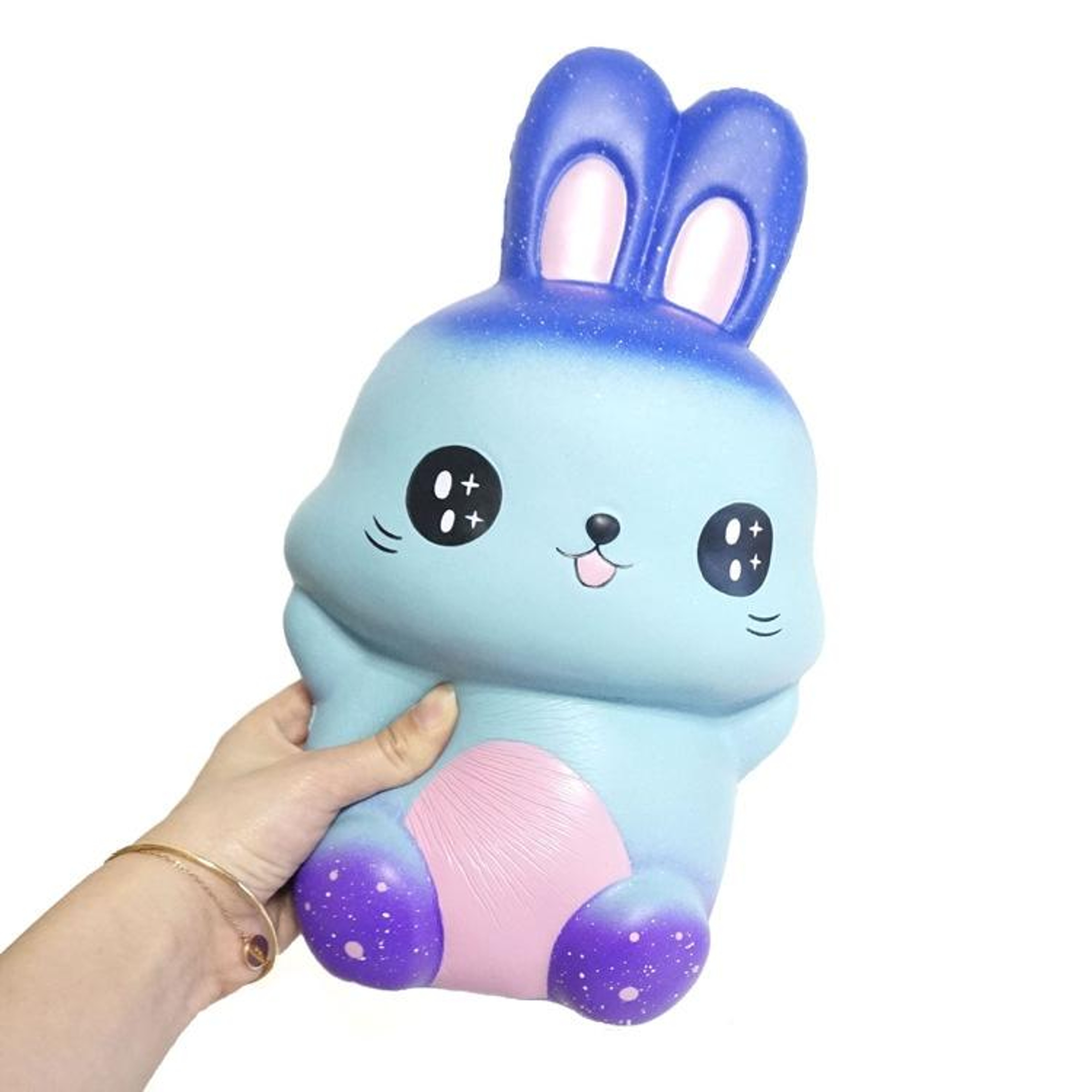 Starry Sky Rabbit Slow Rise Squishy Stress Relief Toy for Kids & Adults – view 1