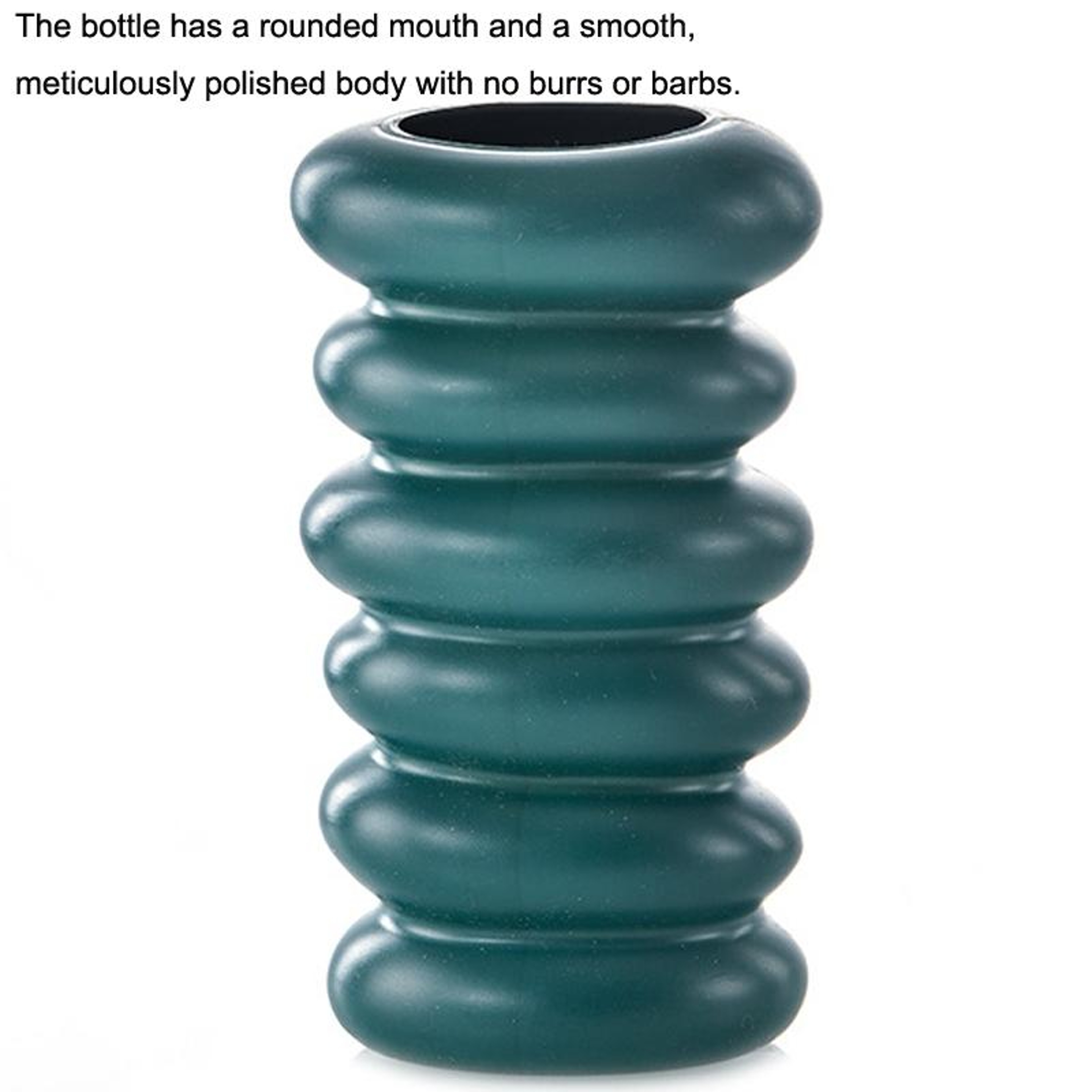 Nordic Spiral Decorative Flower Vase For Fresh  Dried Flowers Modern Plastic Home Decor 2