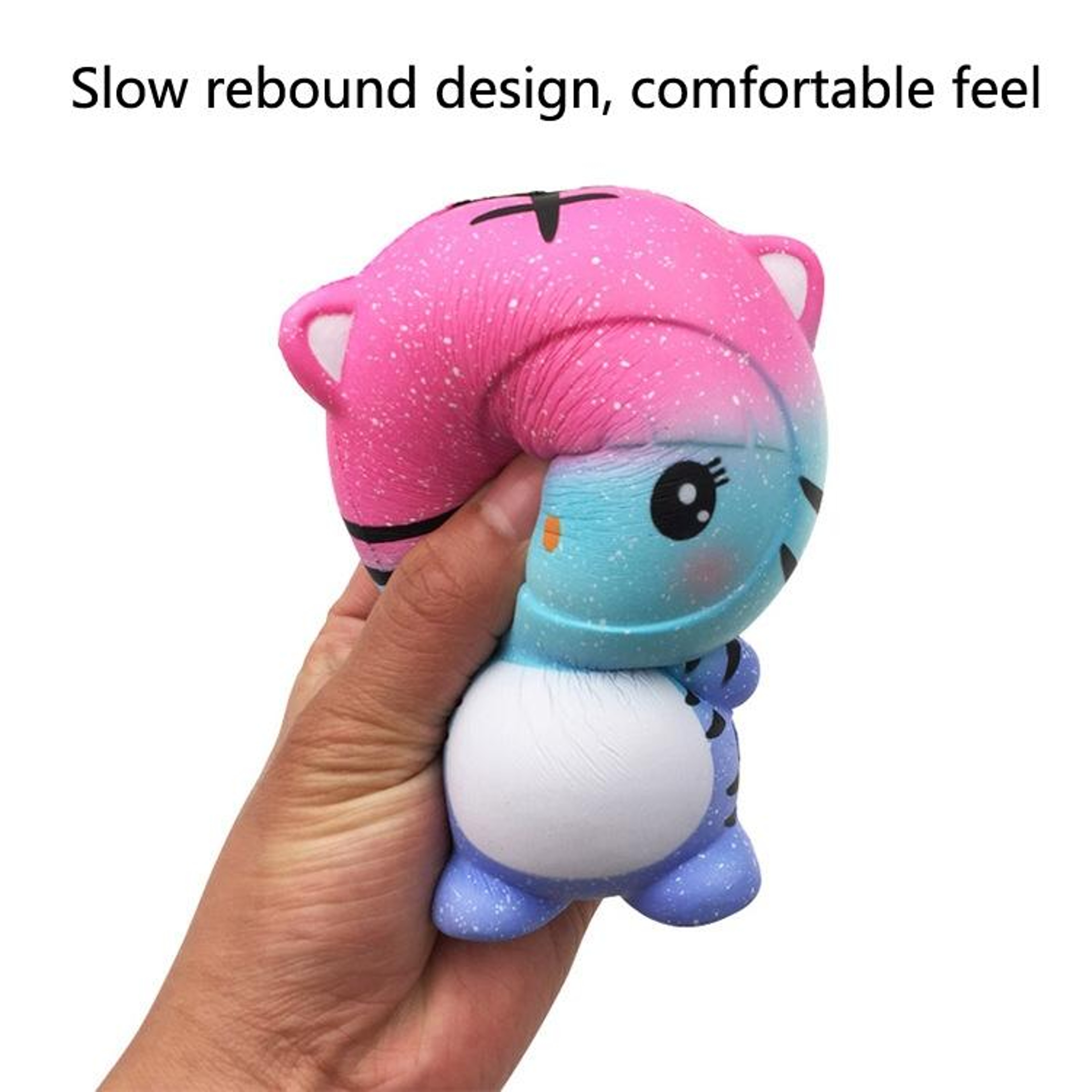 Star Tiger Stress Relief Toy Slow Rising Squishy Sensory Squeeze Toy 1