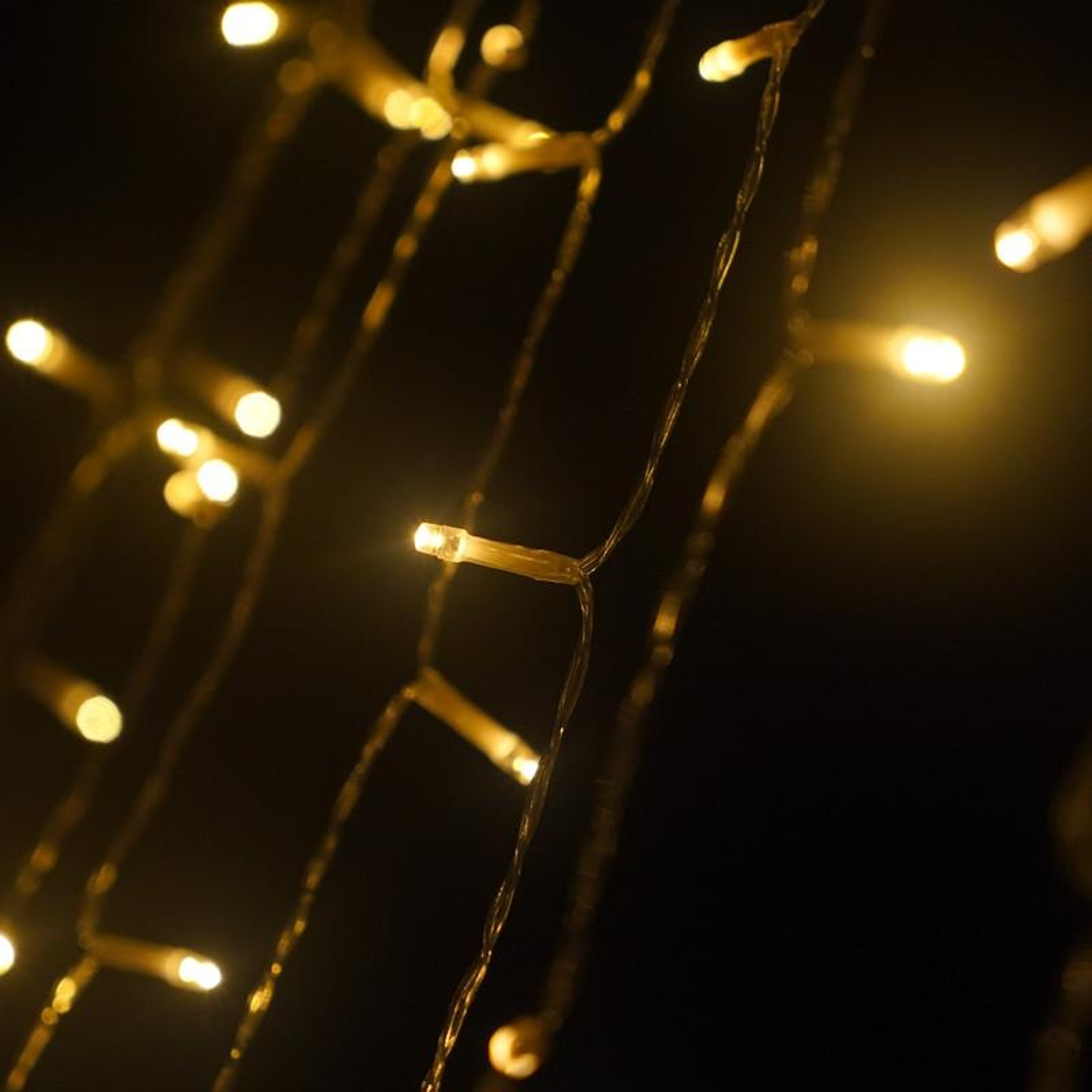 Star Waterfall String Lights Outdoor Christmas Tree Decoration IP55 Waterproof 4