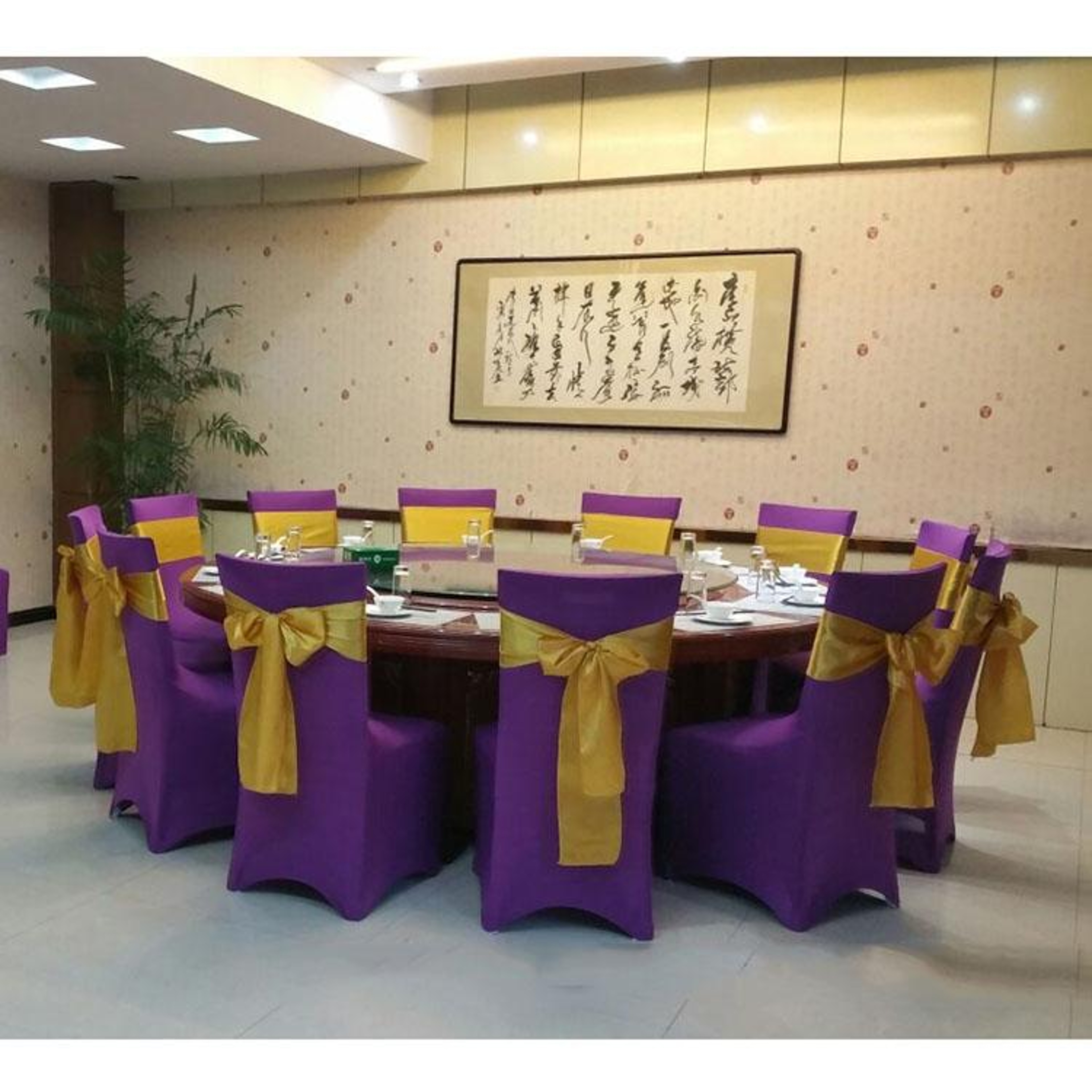 Elegant Spandex Chair Cover Stretch Wedding Banquet Chair Cover For Events And Dining 4