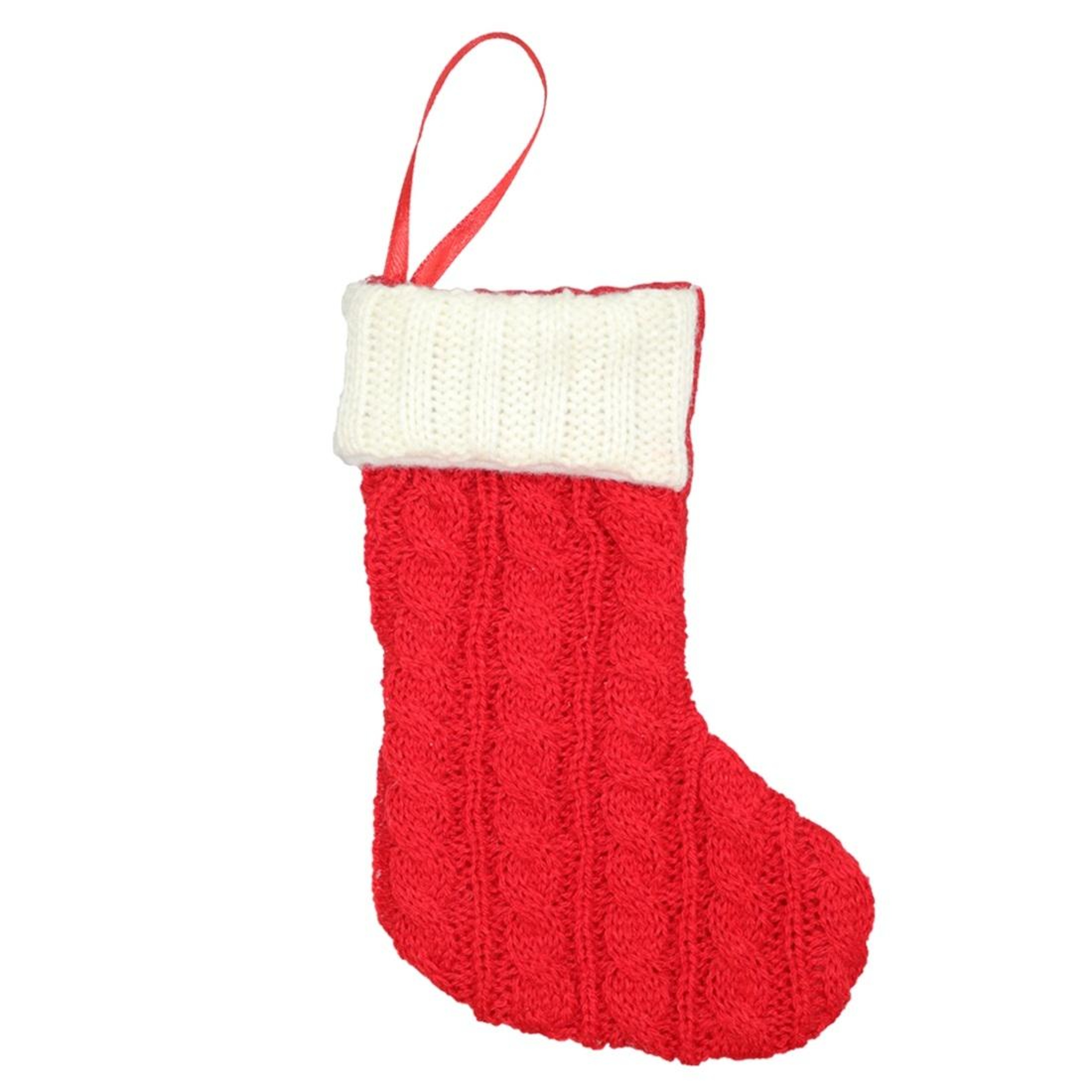 2 PCS Christmas Stocking Gift Bags Wool Knit Christmas Tree Decorations For Gifts And Holiday Decor 1