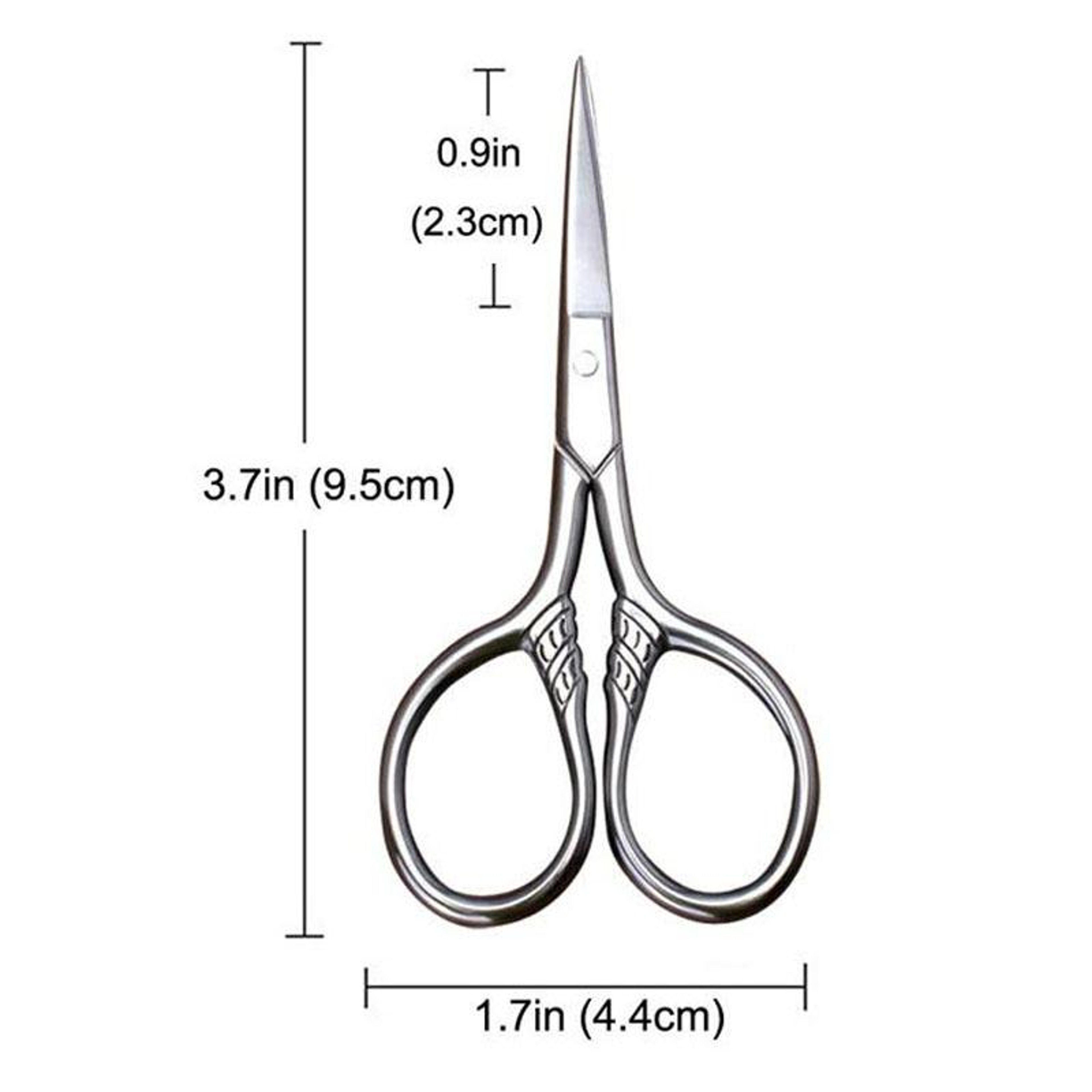 2 PCS Precision Beard Scissors And Grooming Scissors For Facial Hair 1