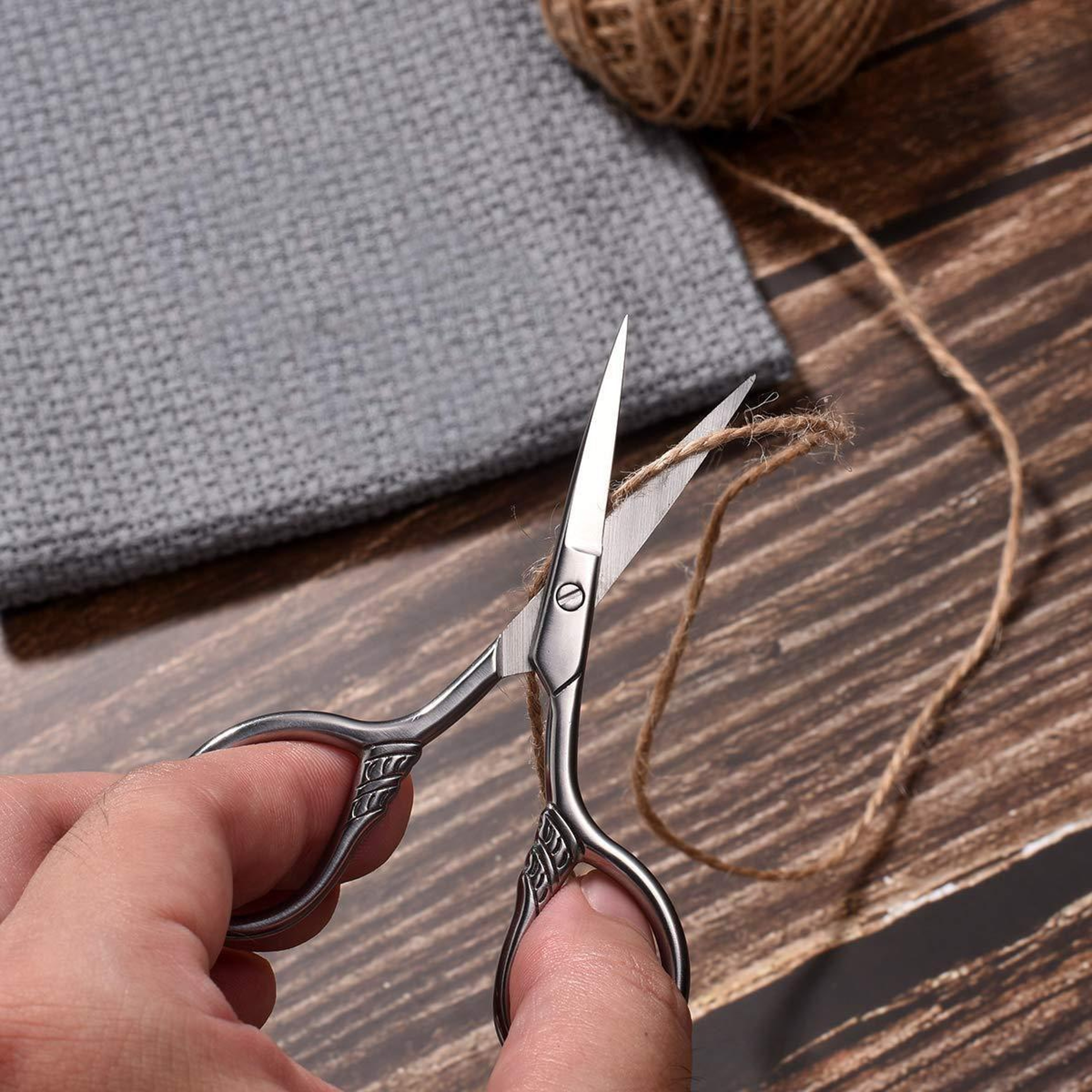 2 PCS Precision Beard Scissors And Grooming Scissors For Facial Hair 0