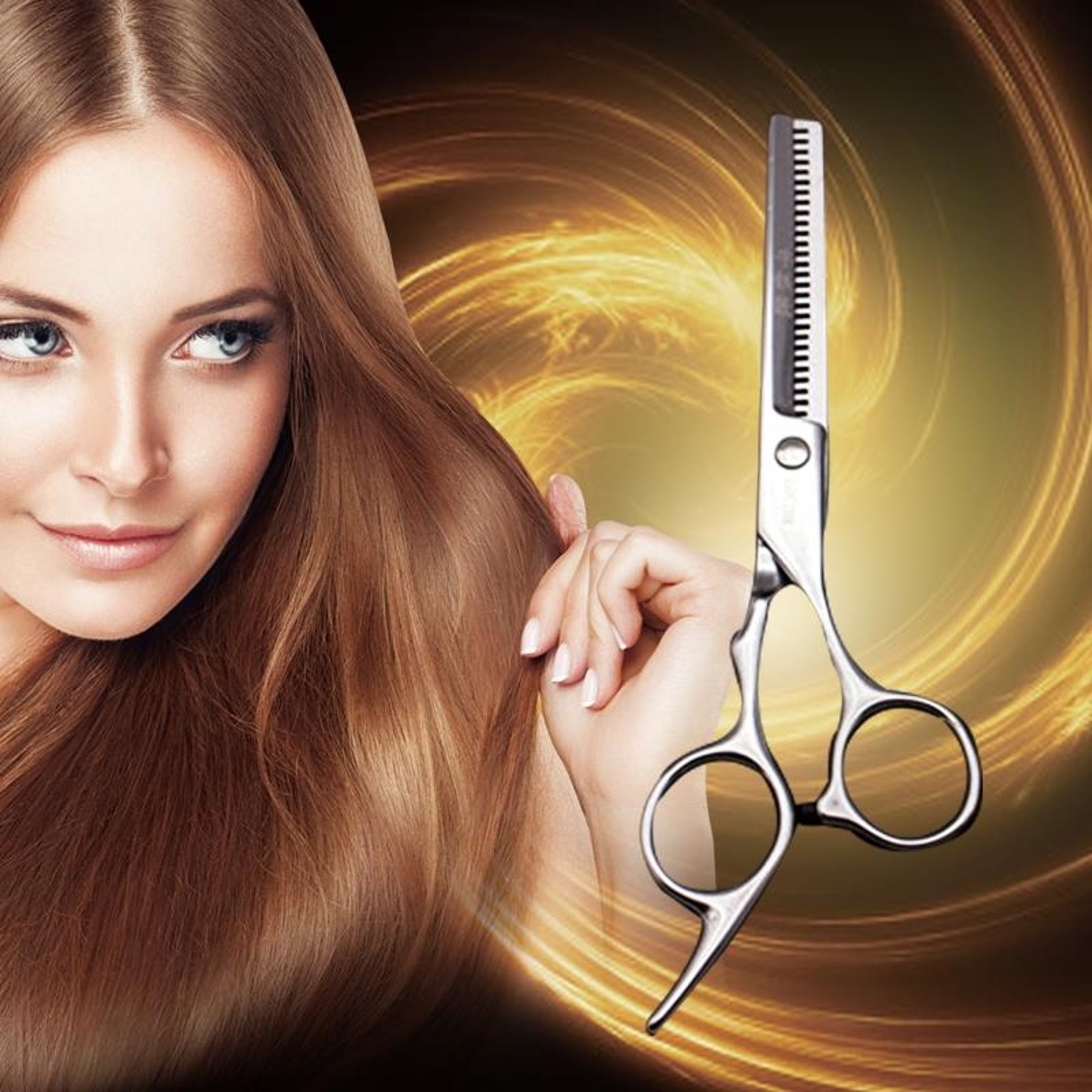 Professional Hair Cutting Scissors And Thinning Shears For Barber Salon And Home 0