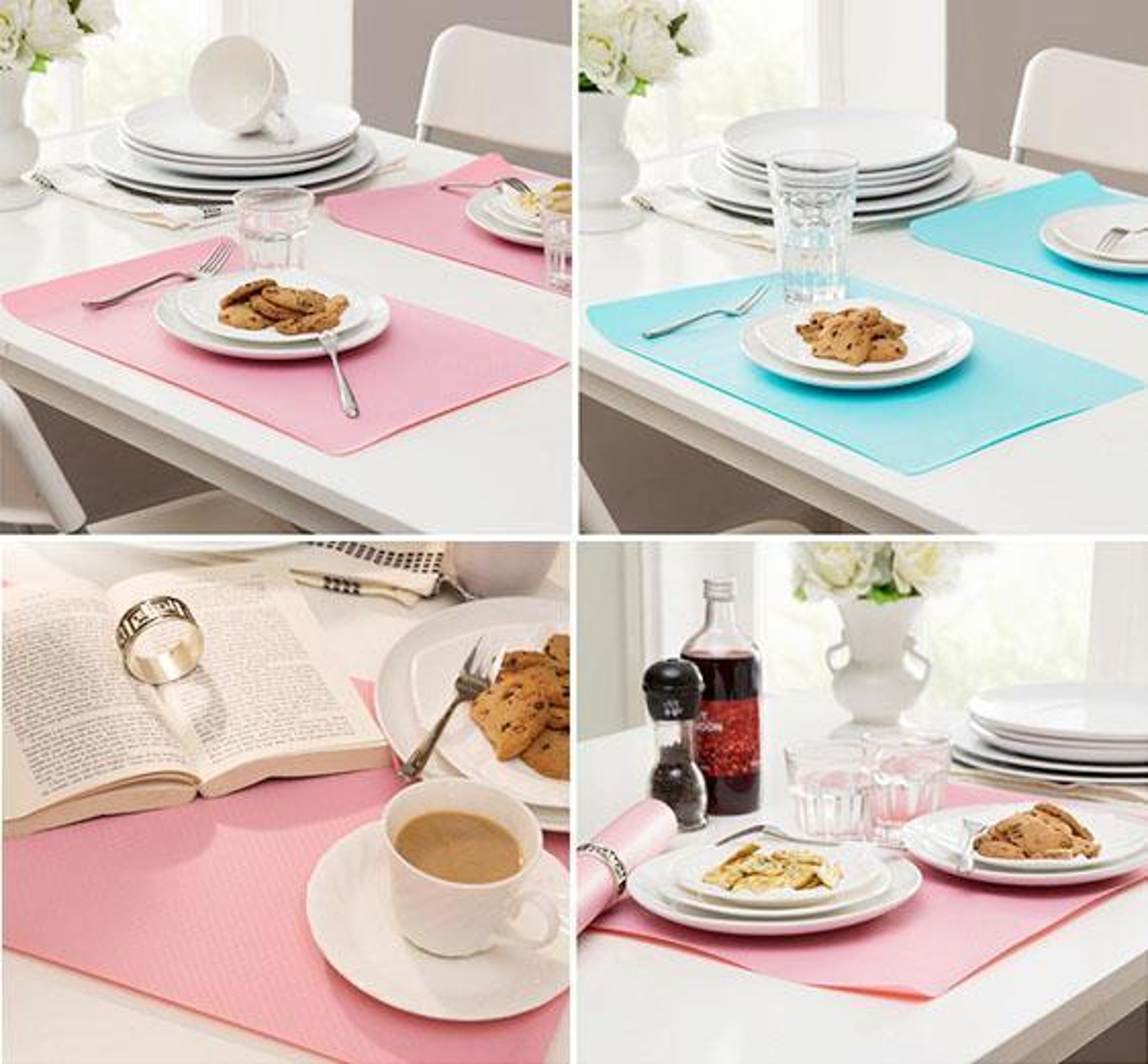 Silicone Heat Resistant Mat Non Slip Placemat for Hot Dishes and Drinks – view 6