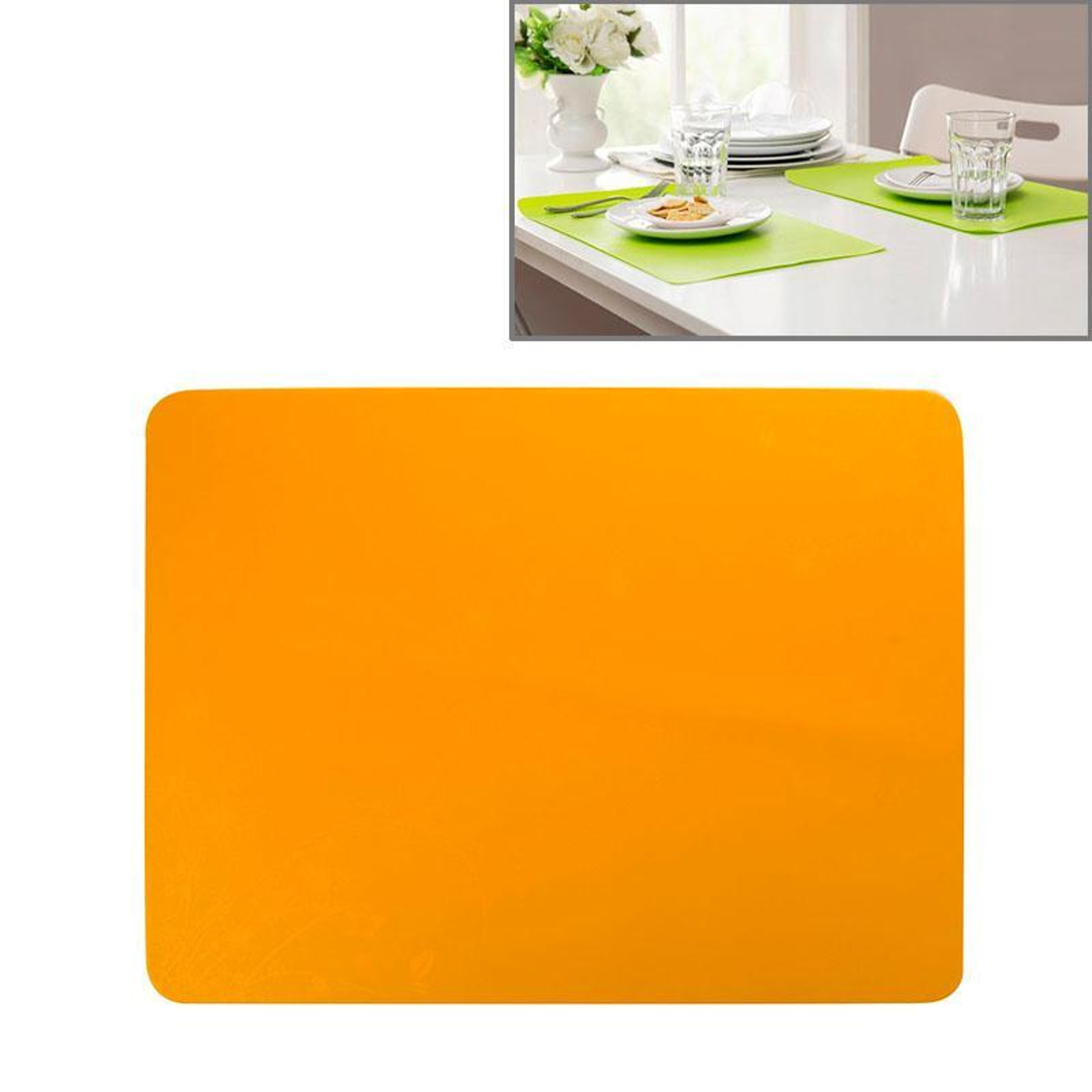 Silicone Heat Resistant Mat Non Slip Placemat for Hot Dishes and Drinks – view 8