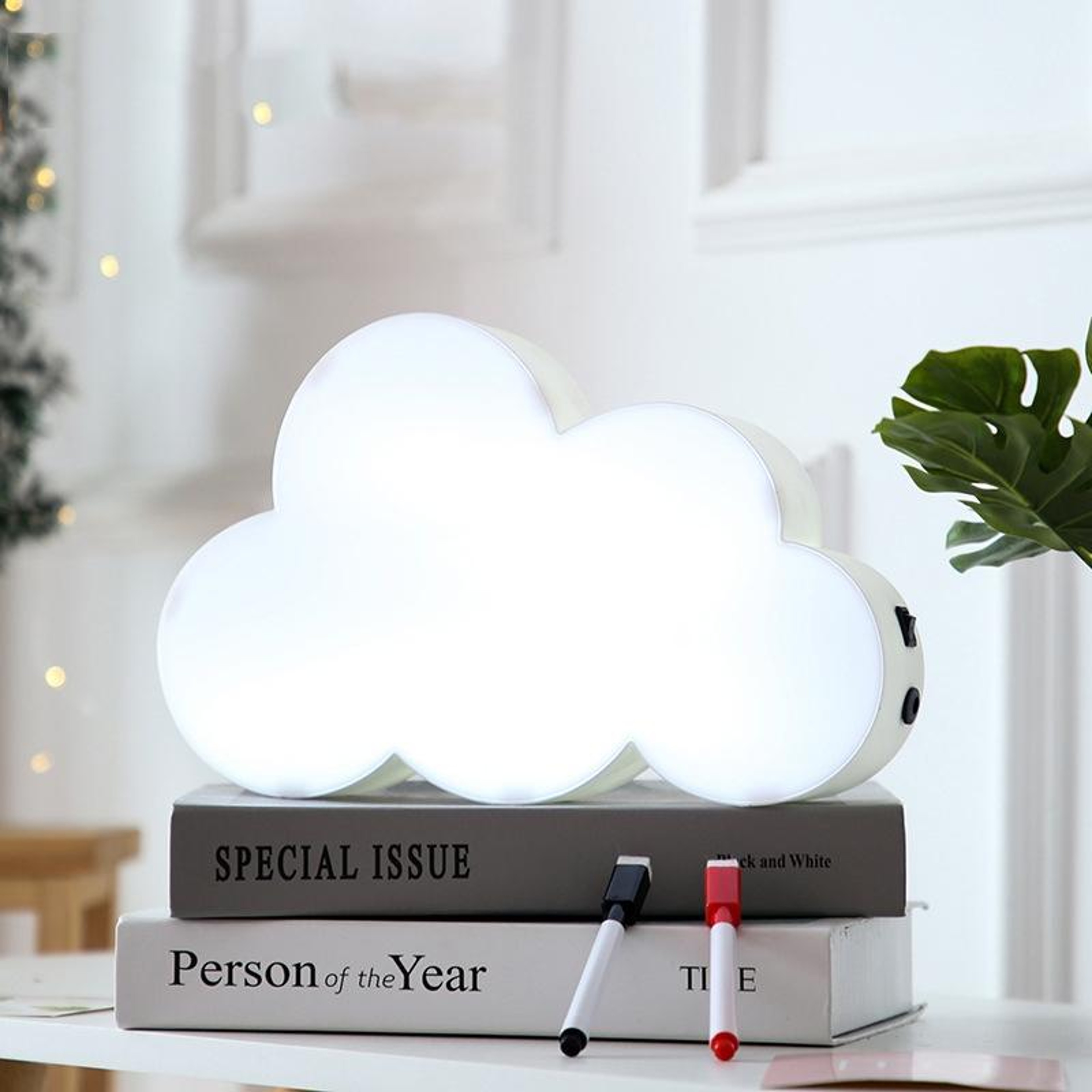 Cloud LED Message Board Erasable Writing Night Light With 8 Lighting Modes 5