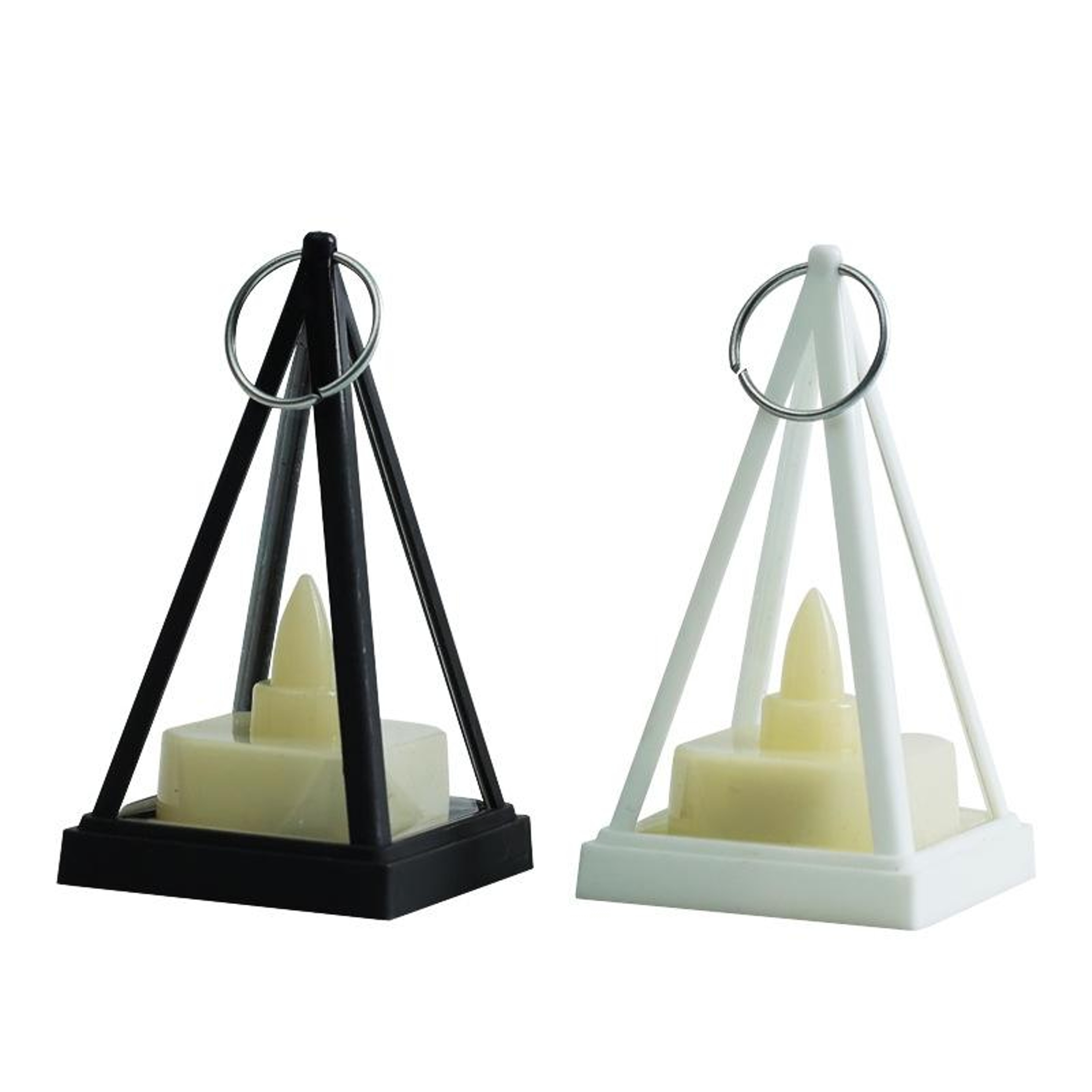 Pyramid LED Candle Light Warm White Flameless Candle For Home Wedding And Party Decor 1