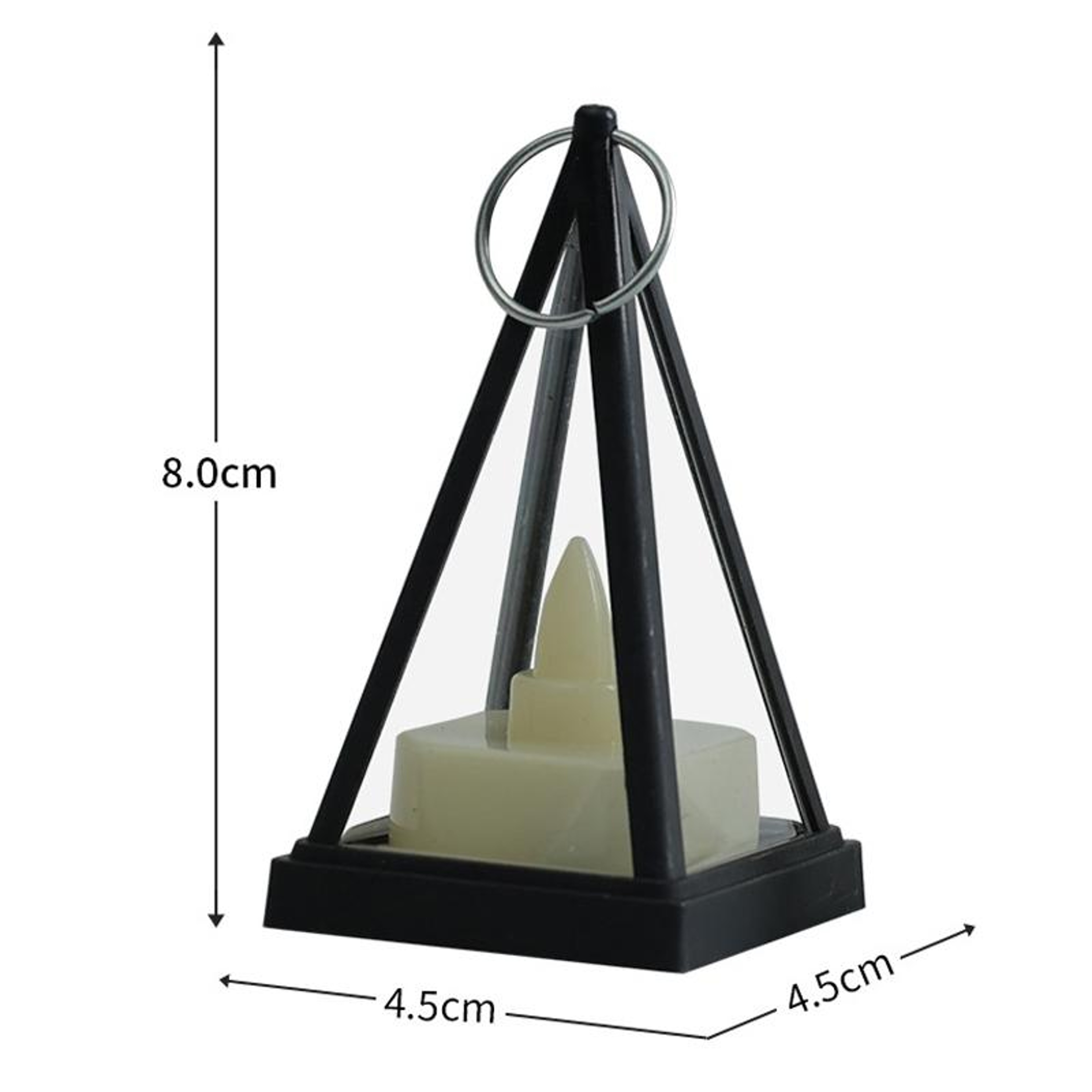 Pyramid LED Candle Light Warm White Flameless Candle For Home Wedding And Party Decor 2