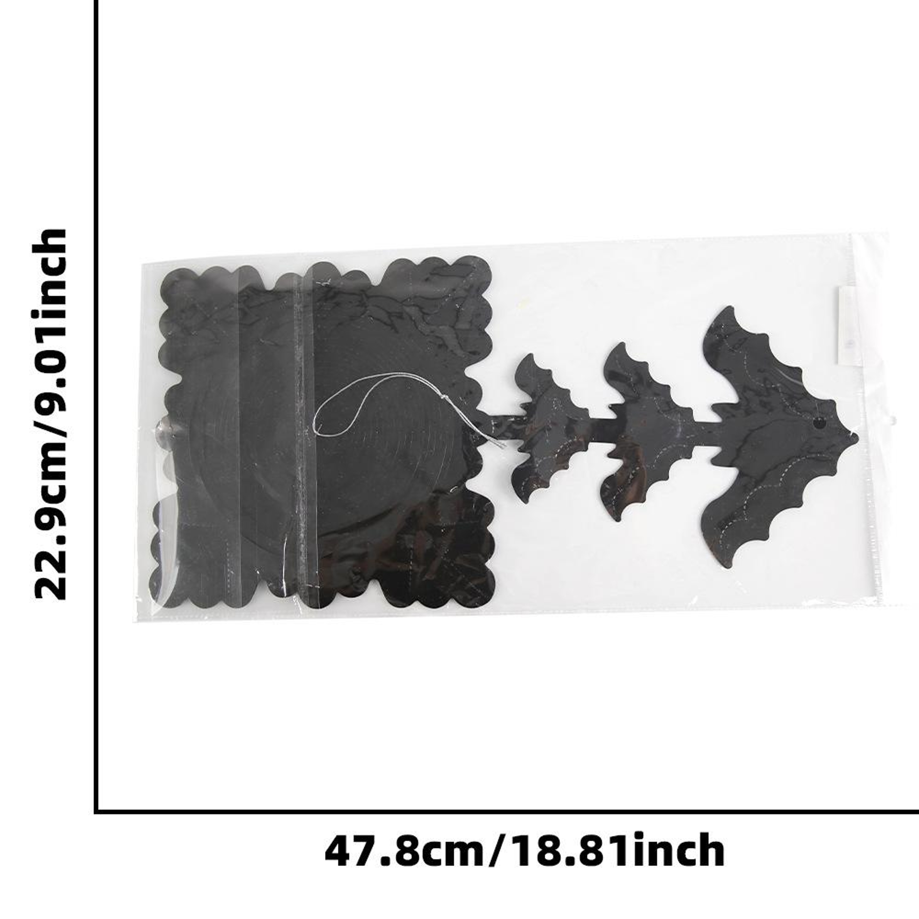 3m Halloween Spider Garland Honeycomb Hanging Decoration For Parties And Home Decor 5
