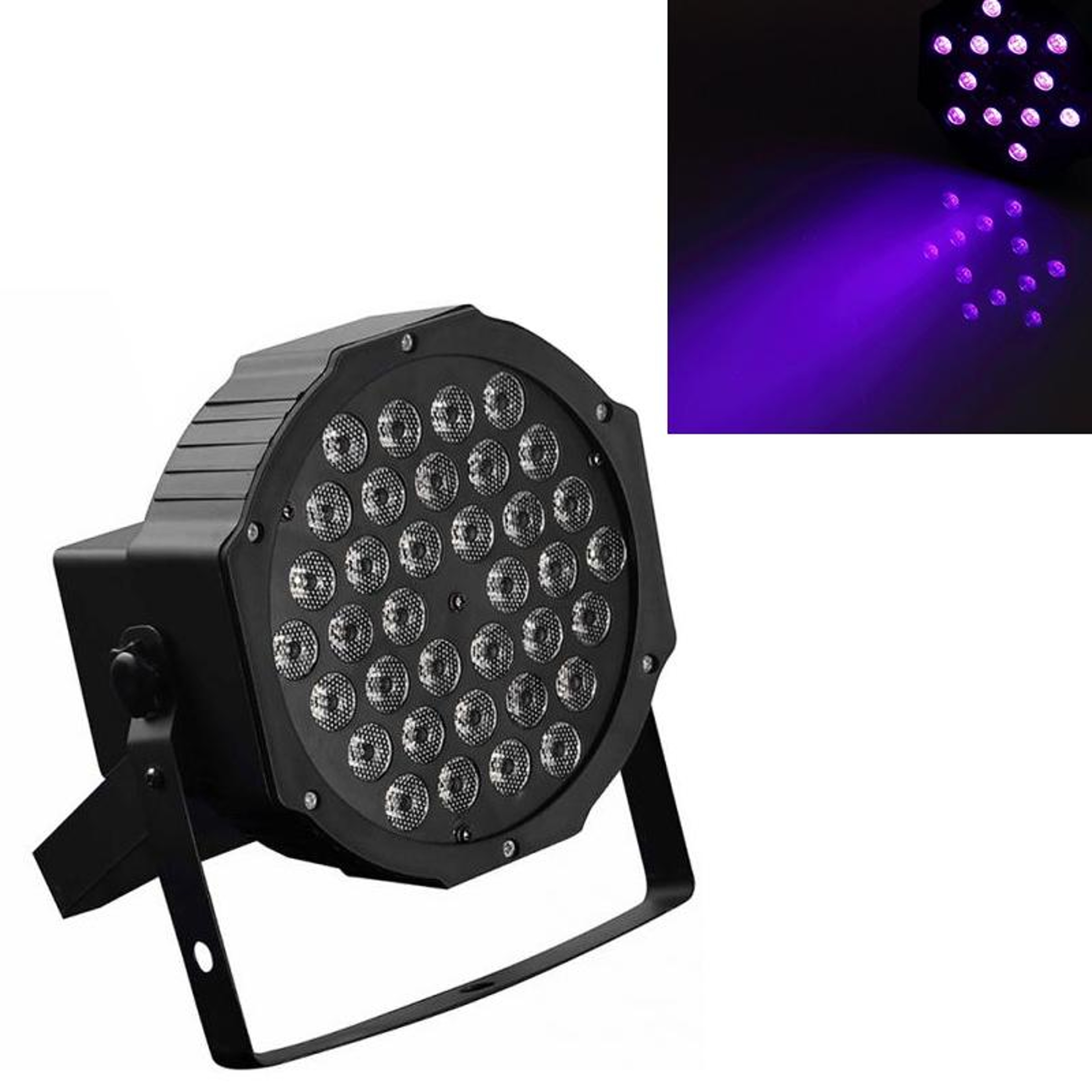 36W UV LED PAR Light 36LED Purple Black Light For Stage DJ And Party Lighting 0