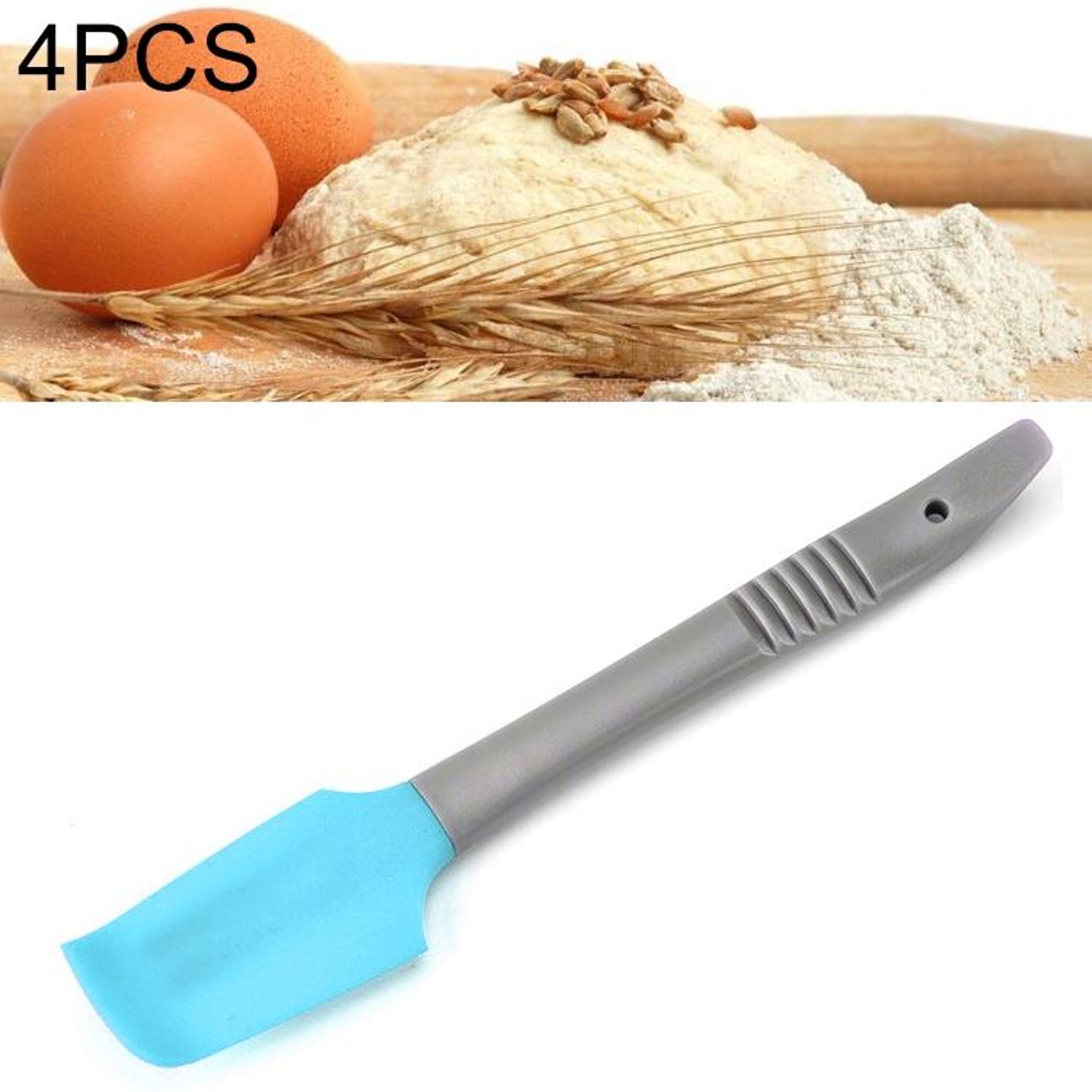4PCS Silicone Spatula Set Cake Smoother And Butter Spreader For Baking 7