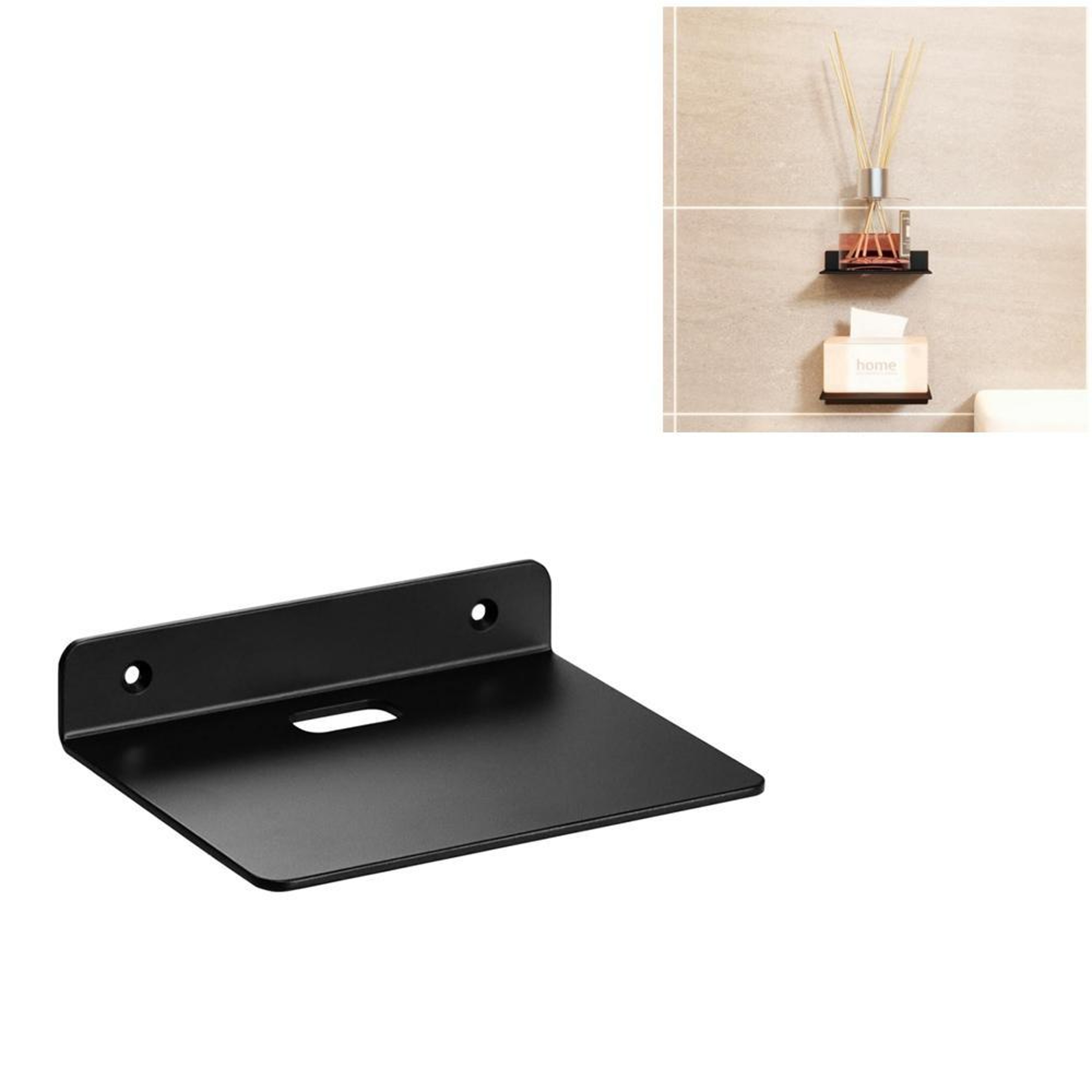 Acrylic Wall Shelf For Plants And Decor Wall Mounted Display Shelf 0
