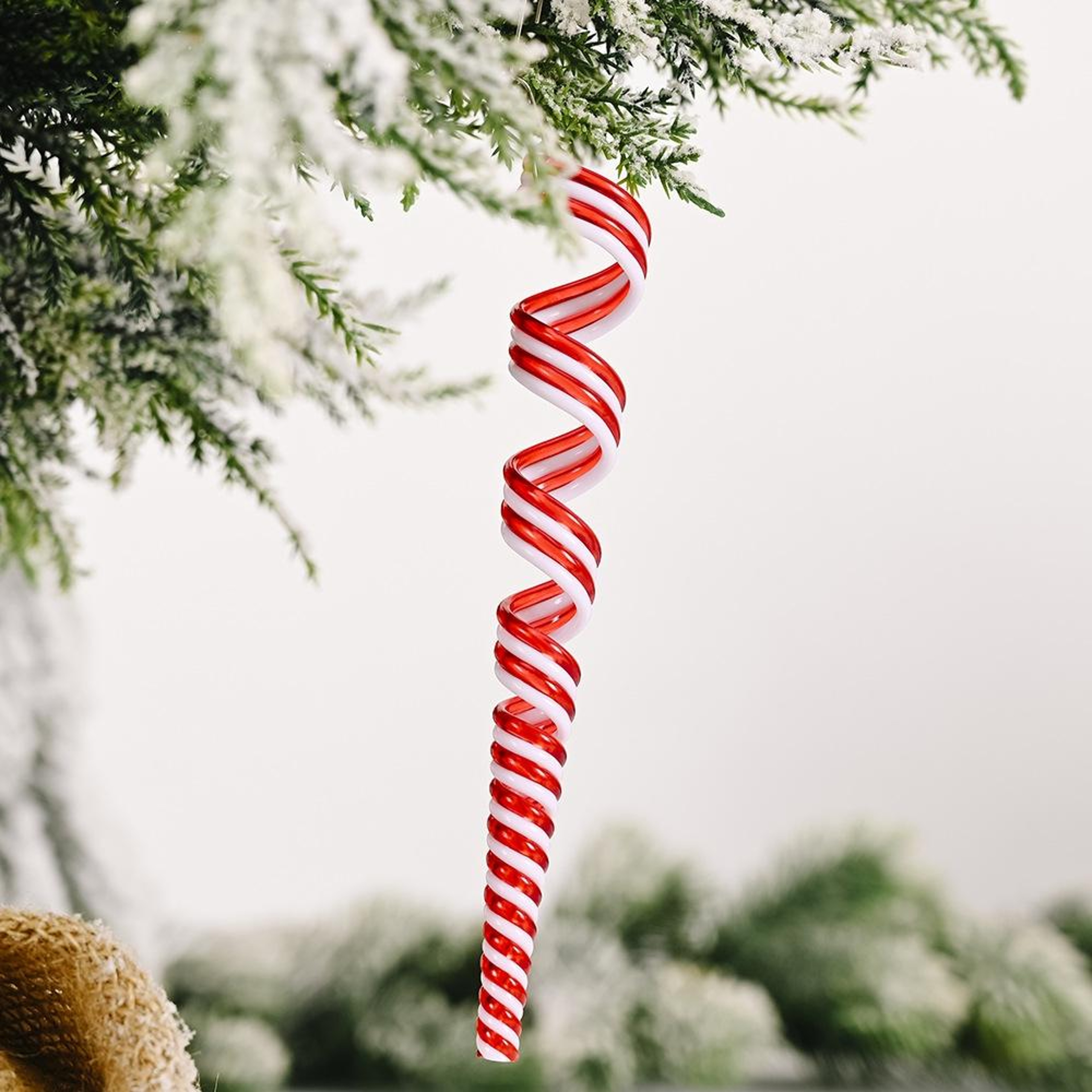 Candy Christmas Tree Ornaments Realistic Lollipop Hanging Holiday Decorations 9