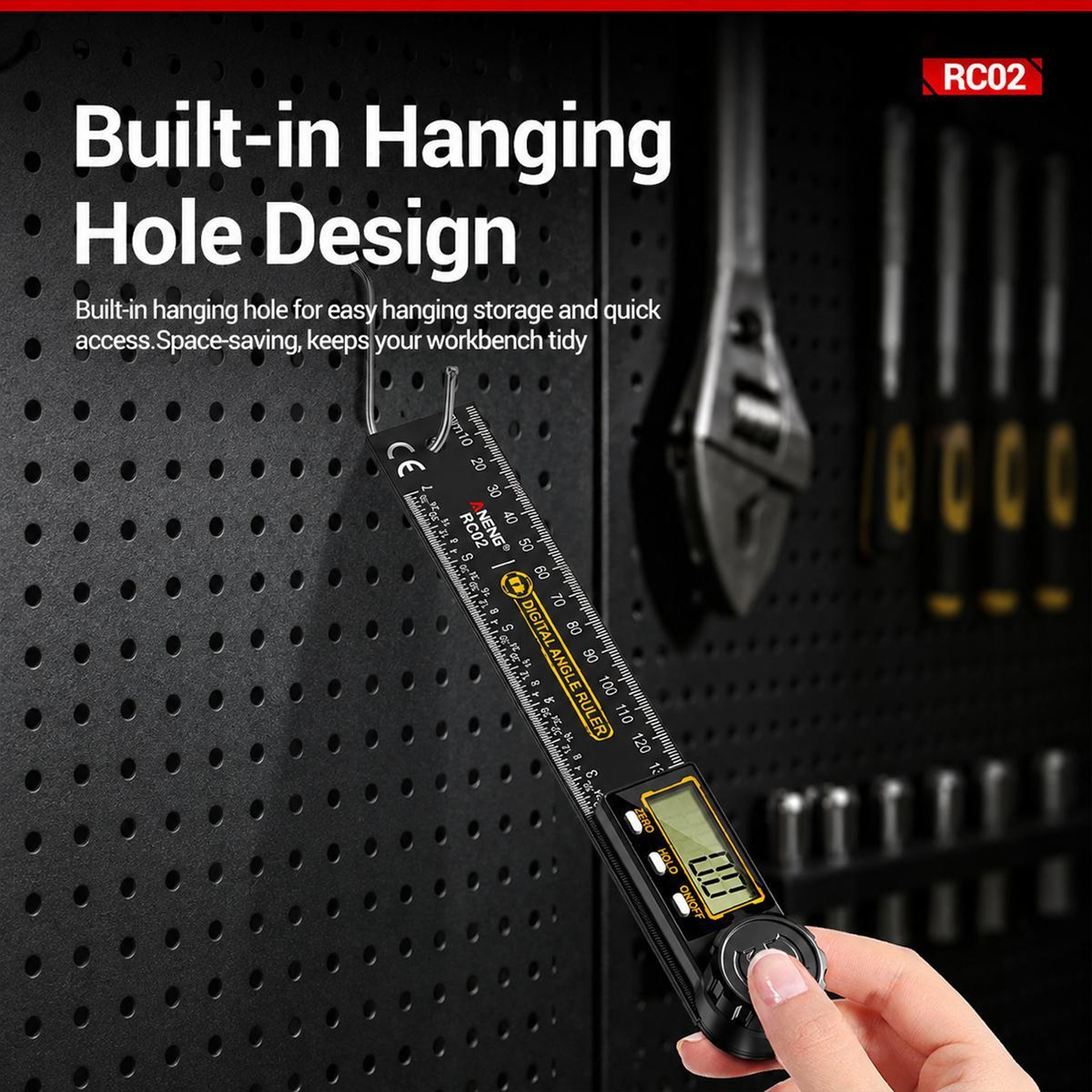 High Precision Digital Angle Finder and Digital Protractor Ruler – view 4