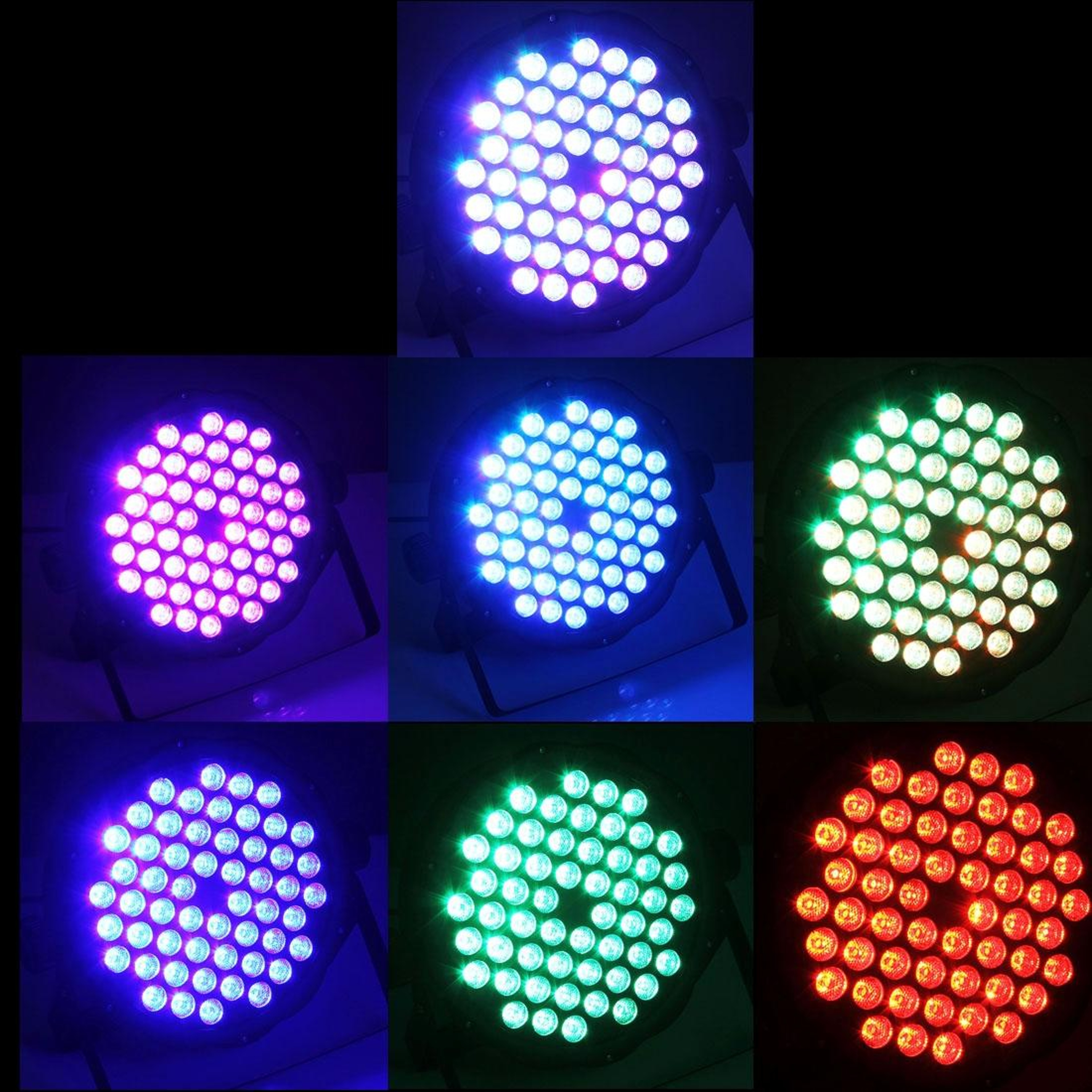 LED PAR Stage Light With Control And Sound Activated Lighting 7