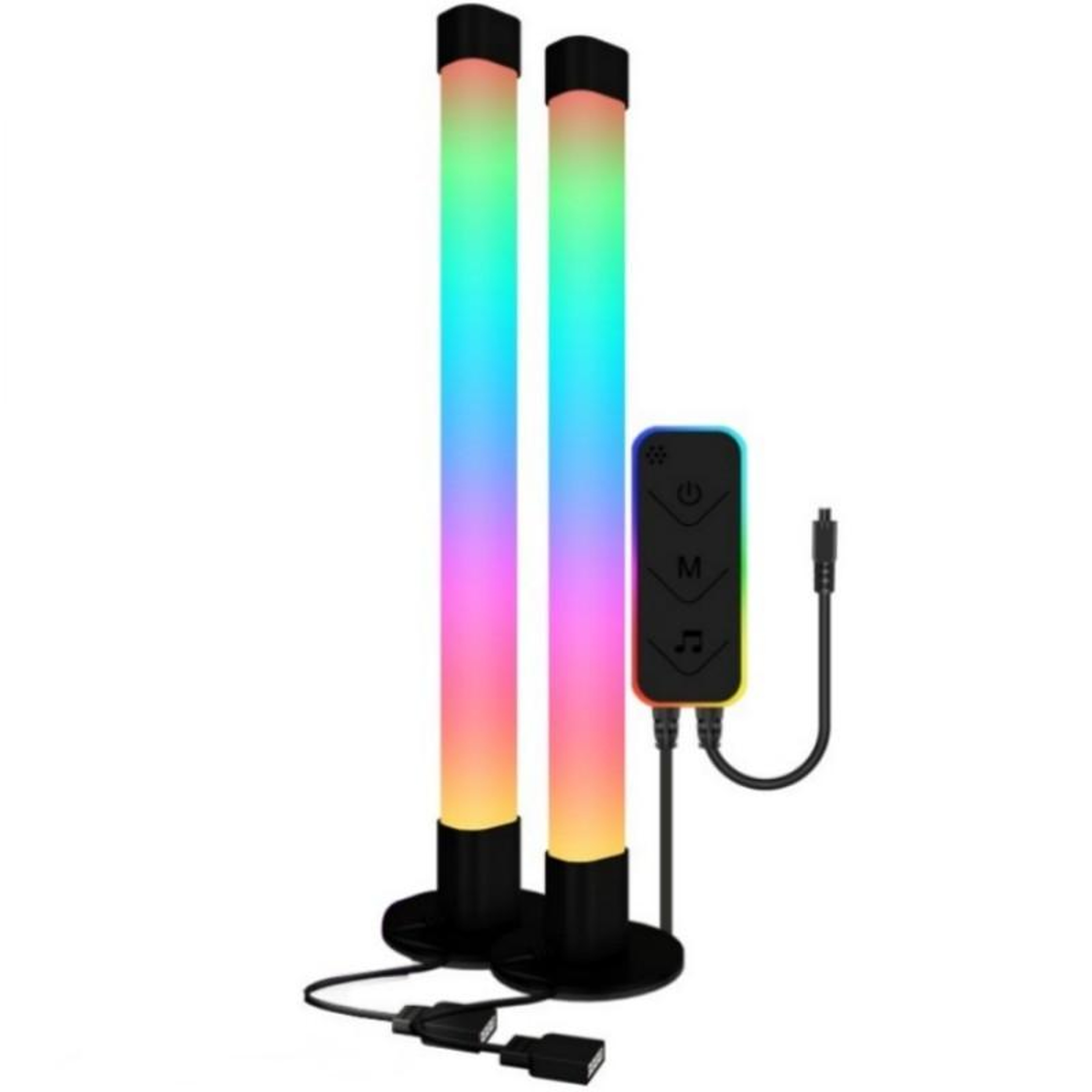 WiFi Smart LED Light Bars With Music Sync For Gaming TV And Room Ambience 0