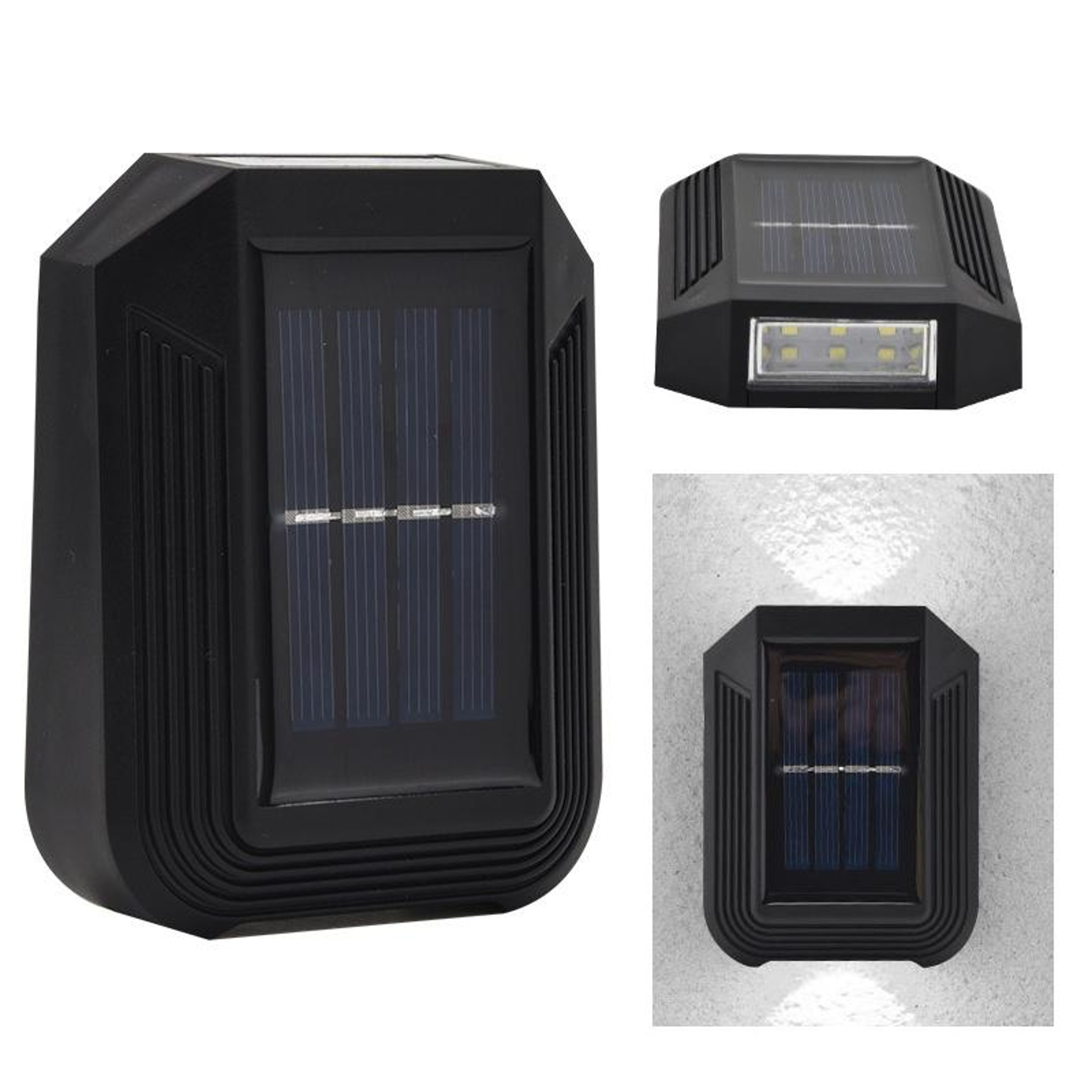 6 LED Solar Wall Light Waterproof Up and Down Outdoor Garden Light – view 10