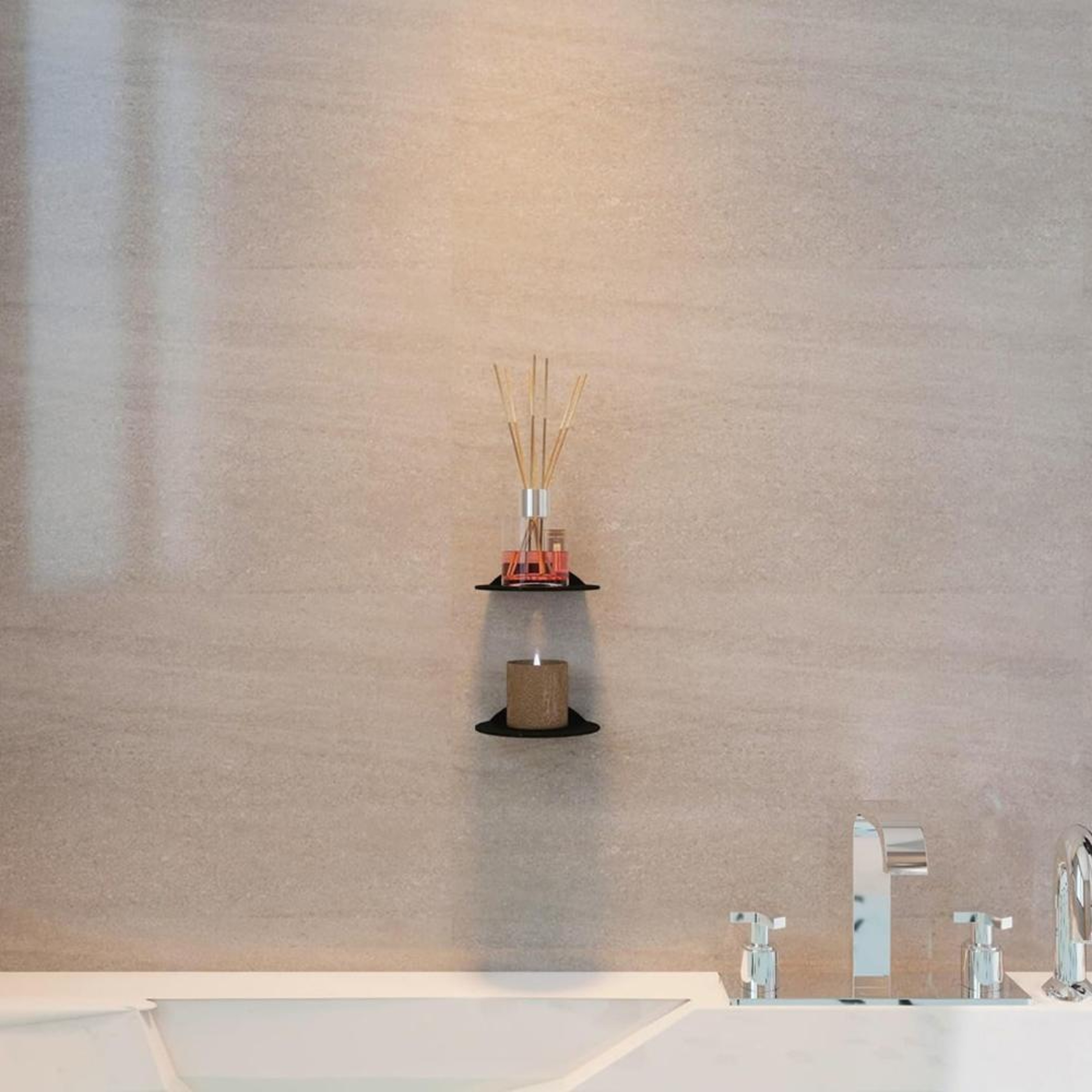 Wall Mounted Acrylic Plant Shelf And Small Display Stand 4