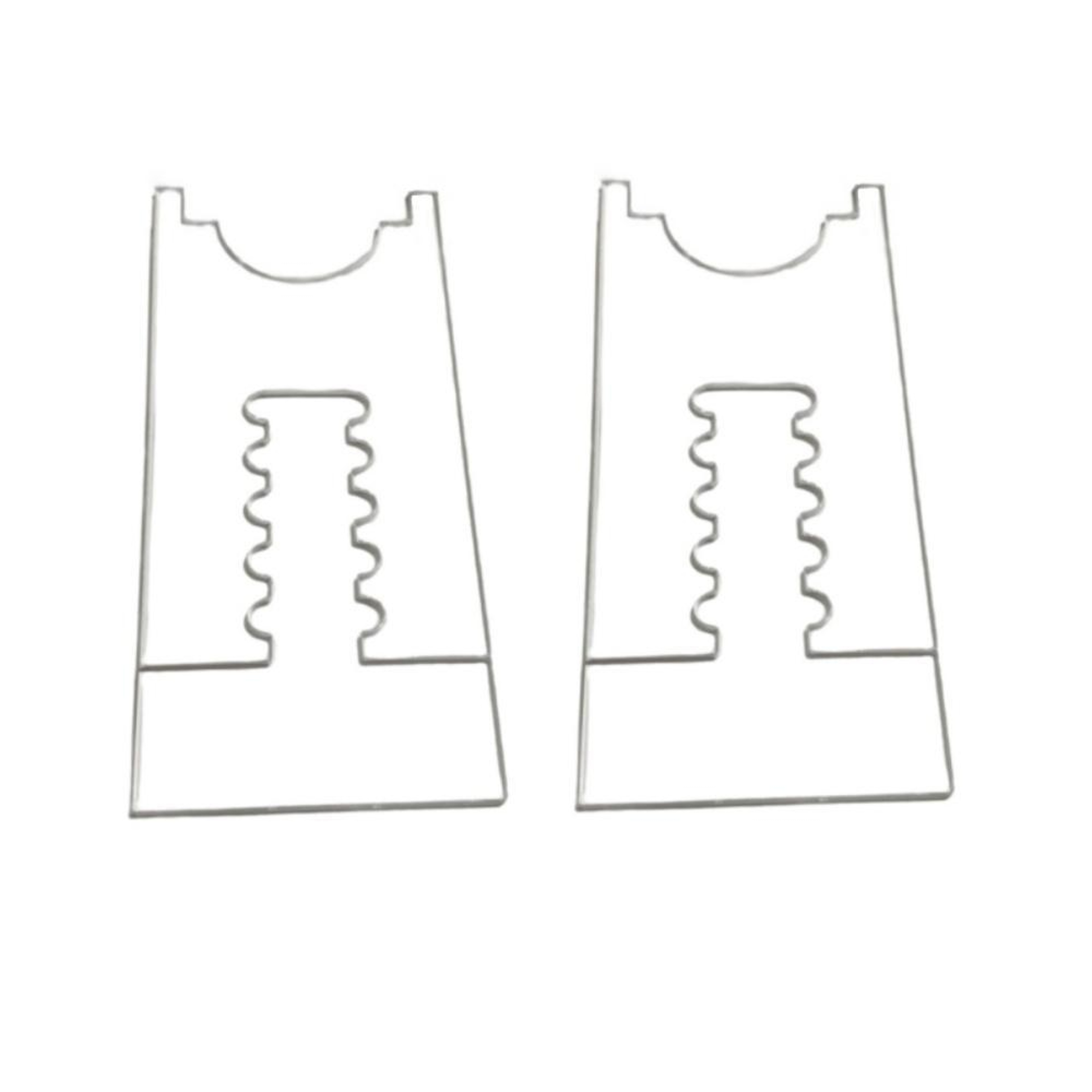 2PCS Adjustable Acrylic Furniture Wall Spacer and Couch Wall Stopper Set – view 5