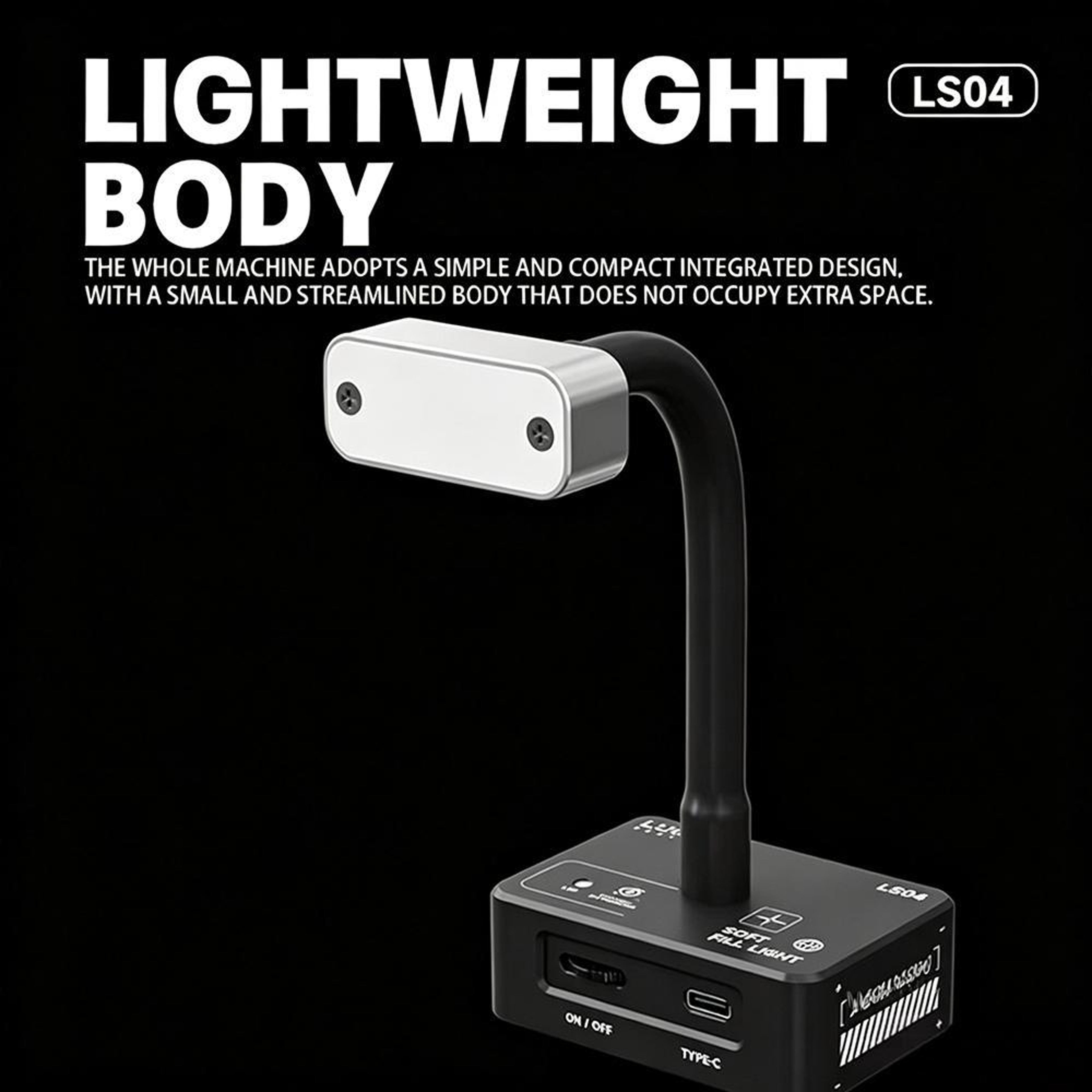 Mini Soft LED Fill Light With Stepless Dimming For Repair Inspection And Reading 10
