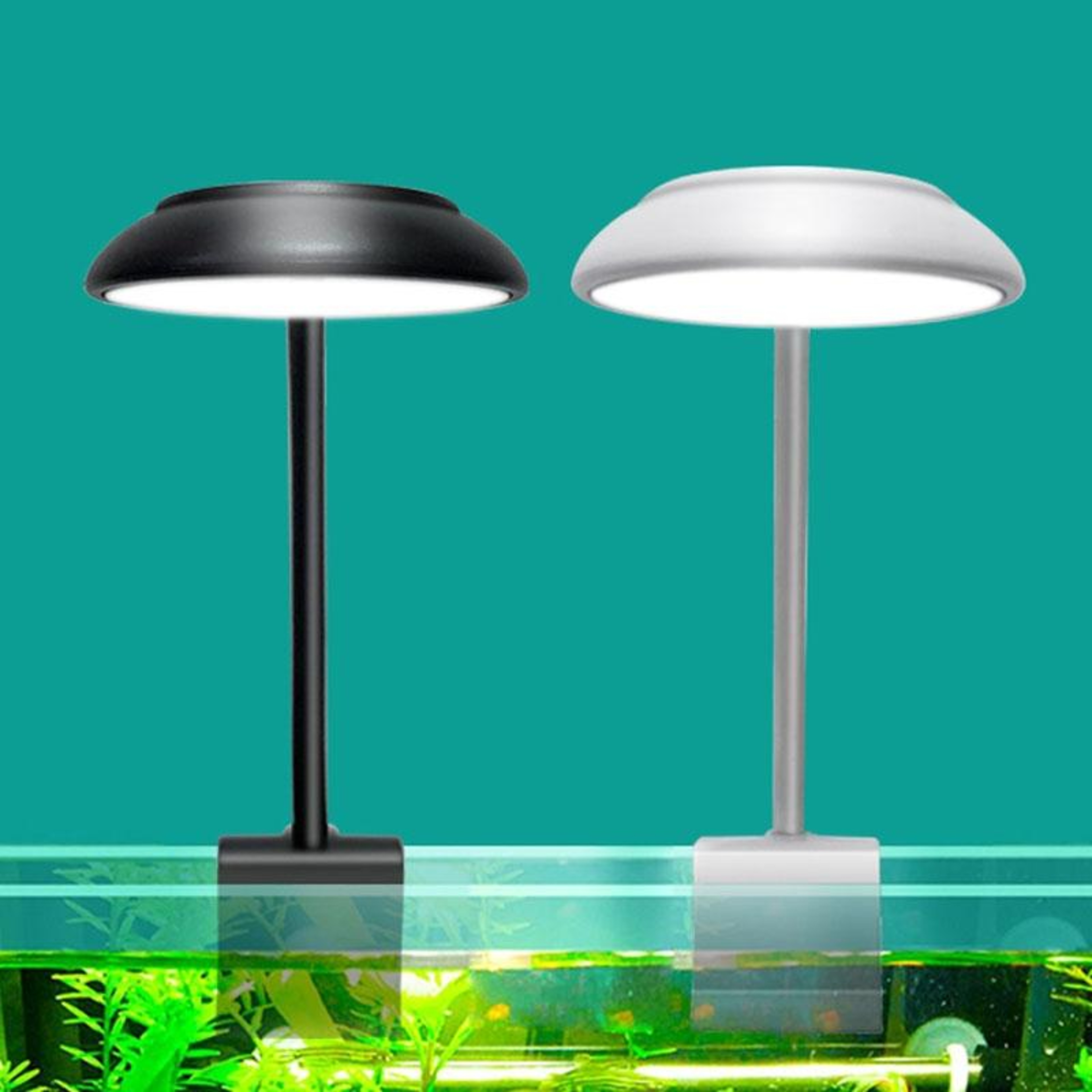 5W Aquarium LED Clip Light USB Blue White Lamp For Small Fish Tanks And Aquatic Plants 2