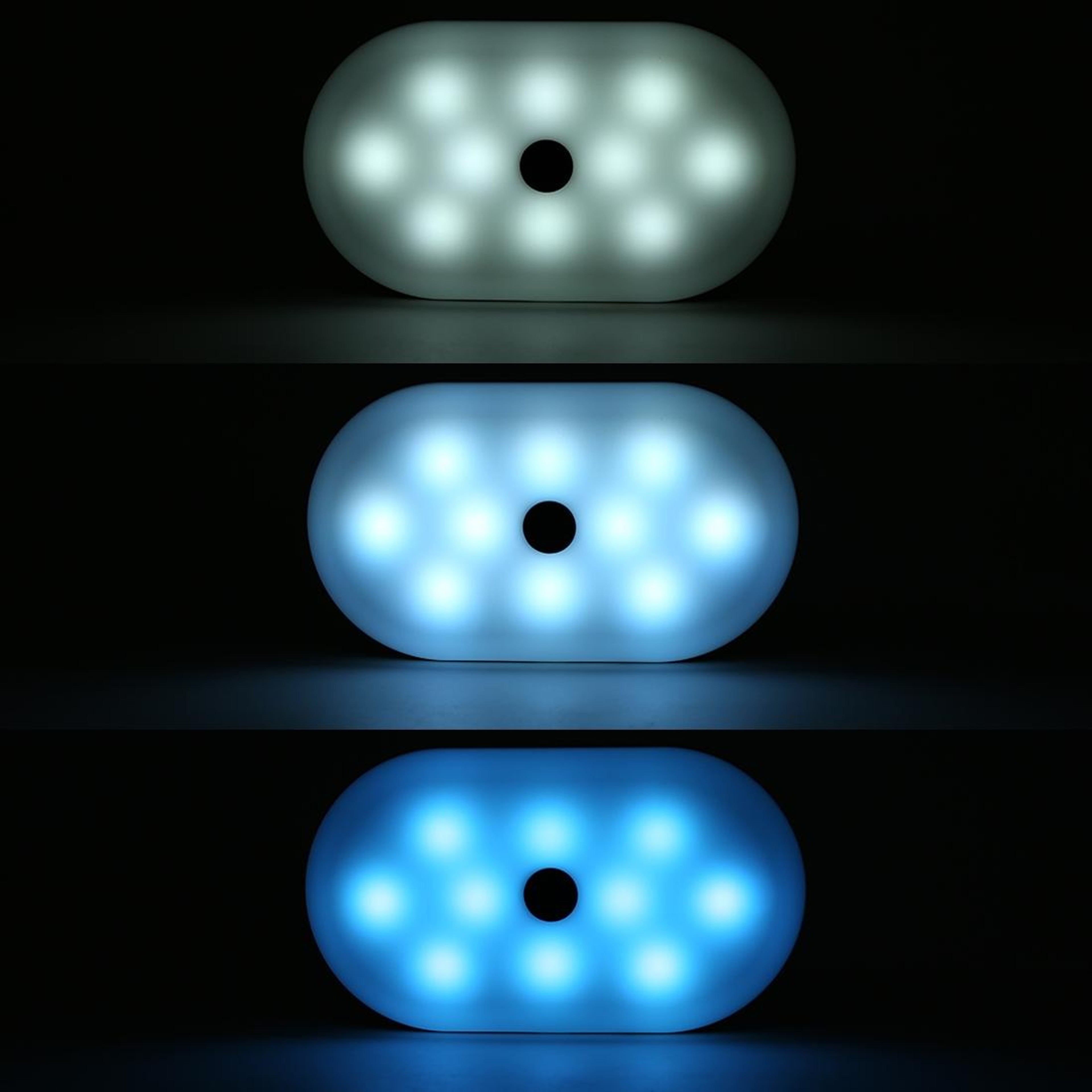 Car LED Dome Light Oval Reading Lamp With Color Switching 5