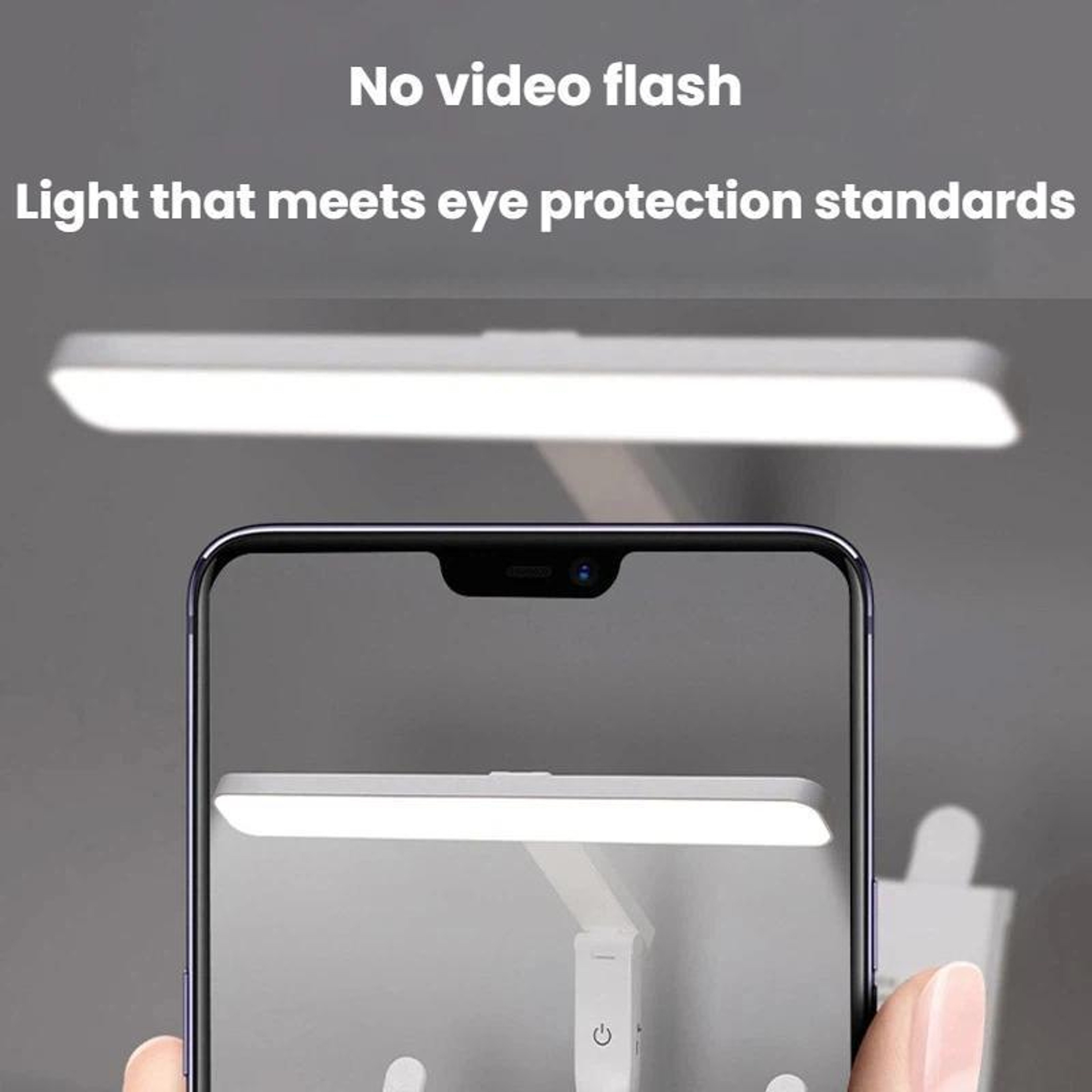 Eye-Caring LED Desk Lamp with Adjustable Brightness, Bookshelf and USB-C Charging – view 10