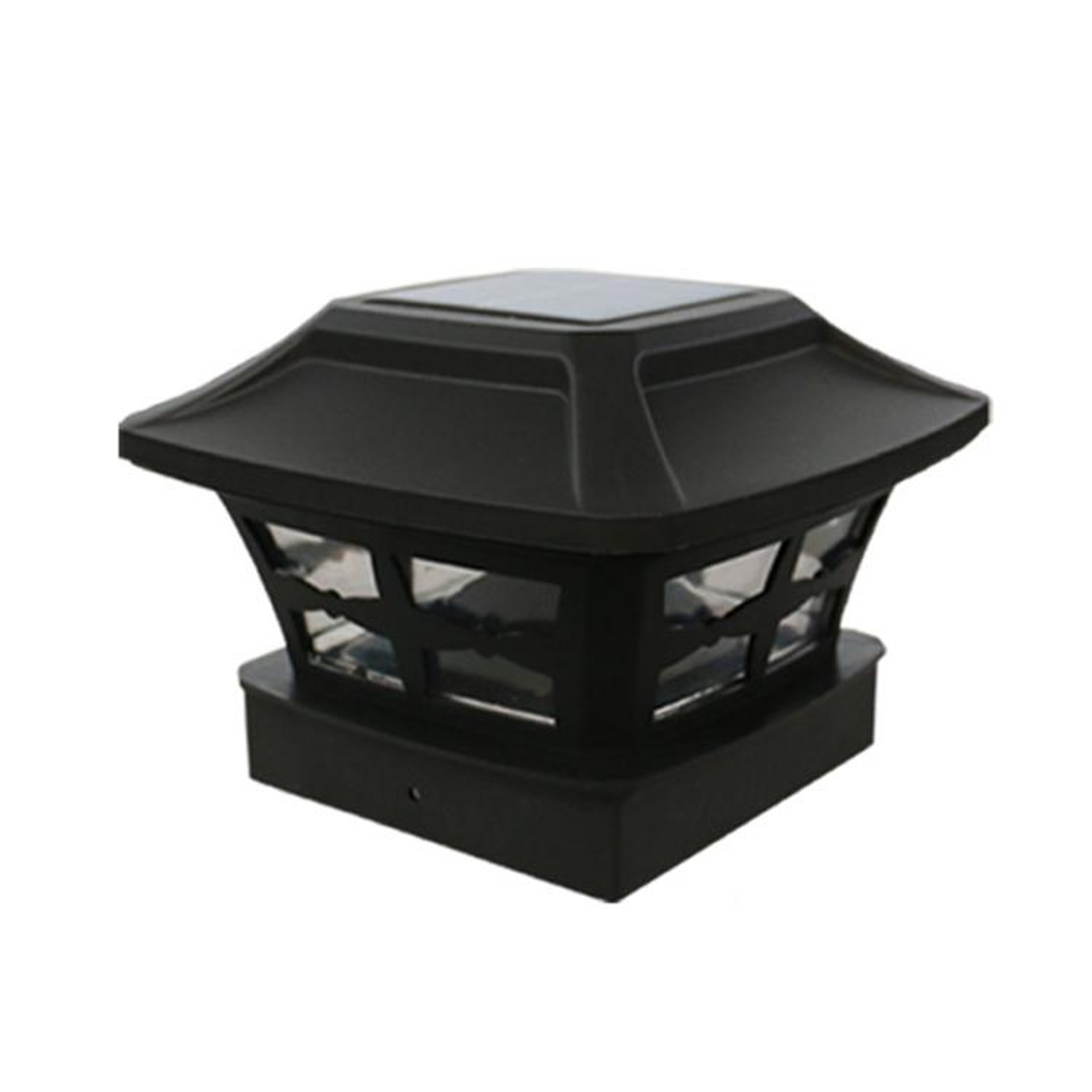 4 Inch Solar Post Cap Light With Dual White LED For Garden Fence And Patio 7