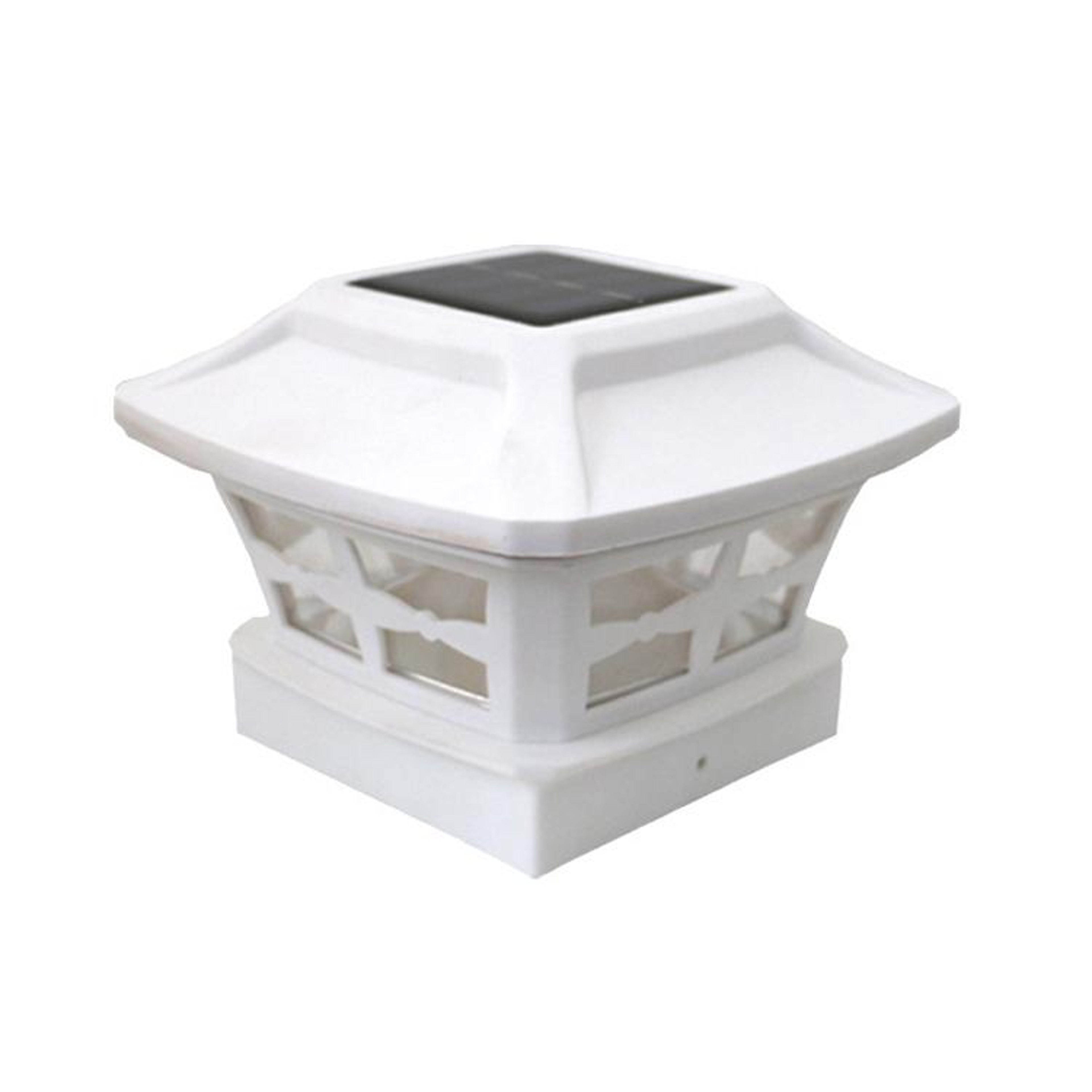 4 Inch Solar Post Cap Light With Dual White LED For Garden Fence And Patio 8