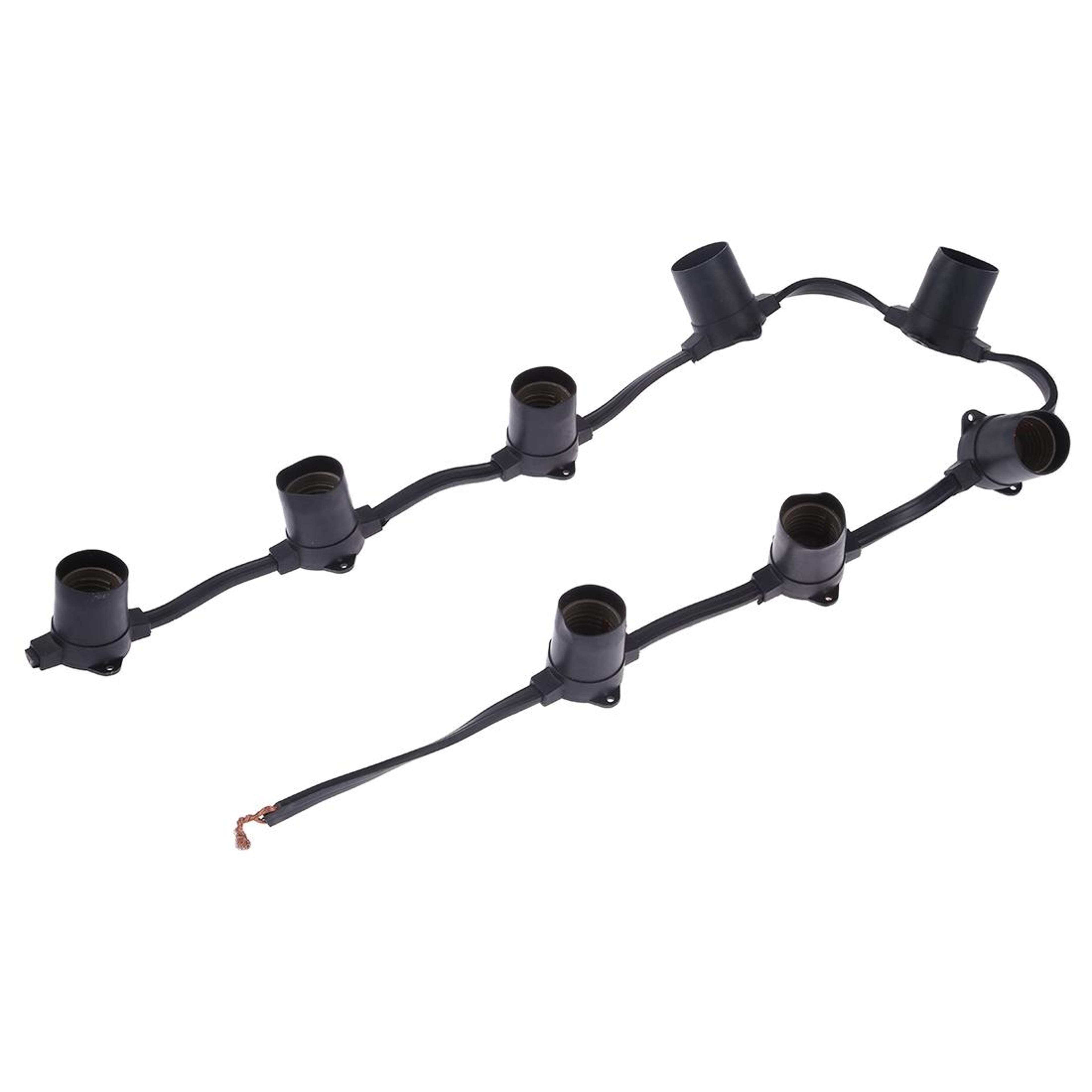 8-Head E27 Lamp Holder with 1m Hanging Cables for DIY Pendant Lighting – view 1