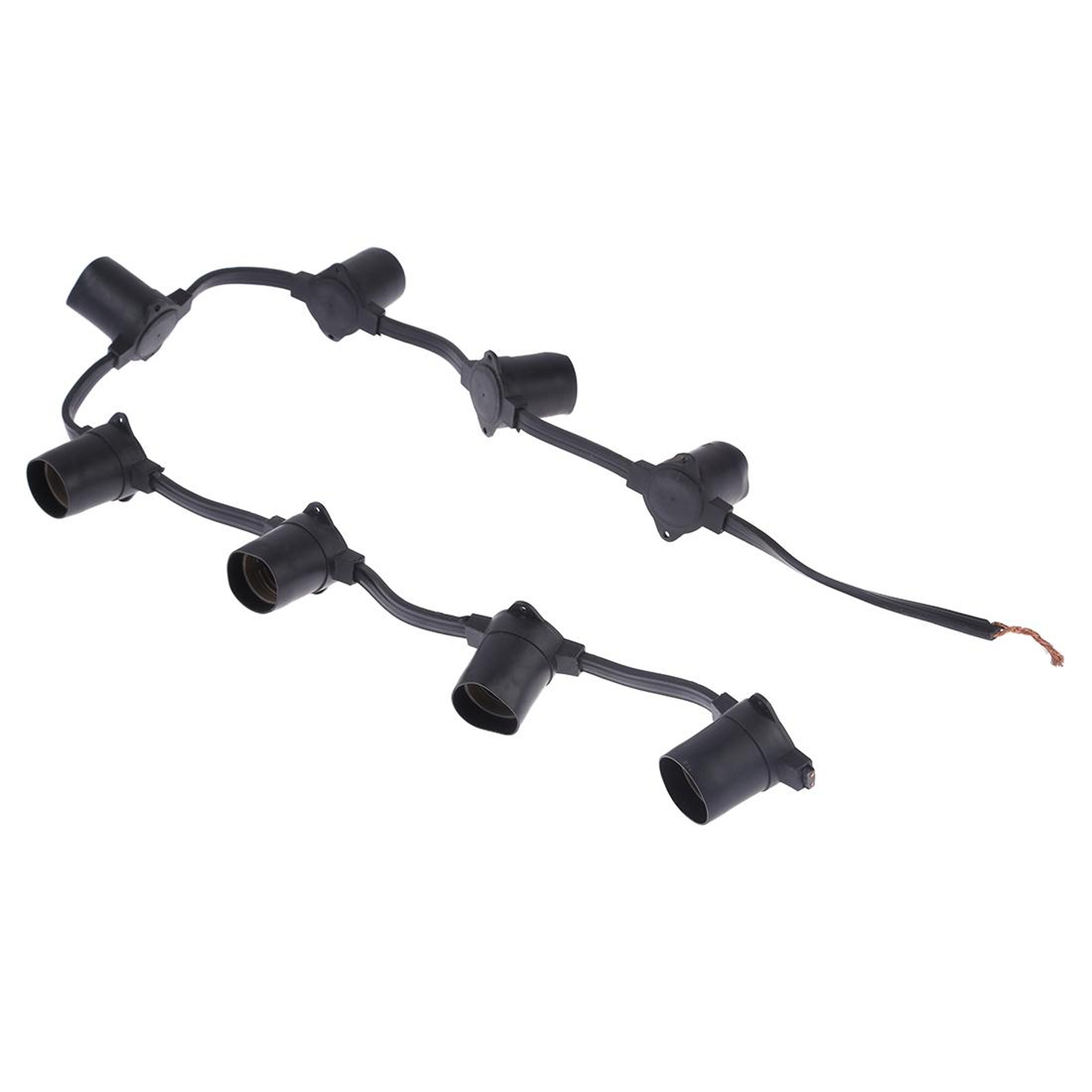 8-Head E27 Lamp Holder with 1m Hanging Cables for DIY Pendant Lighting – view 2
