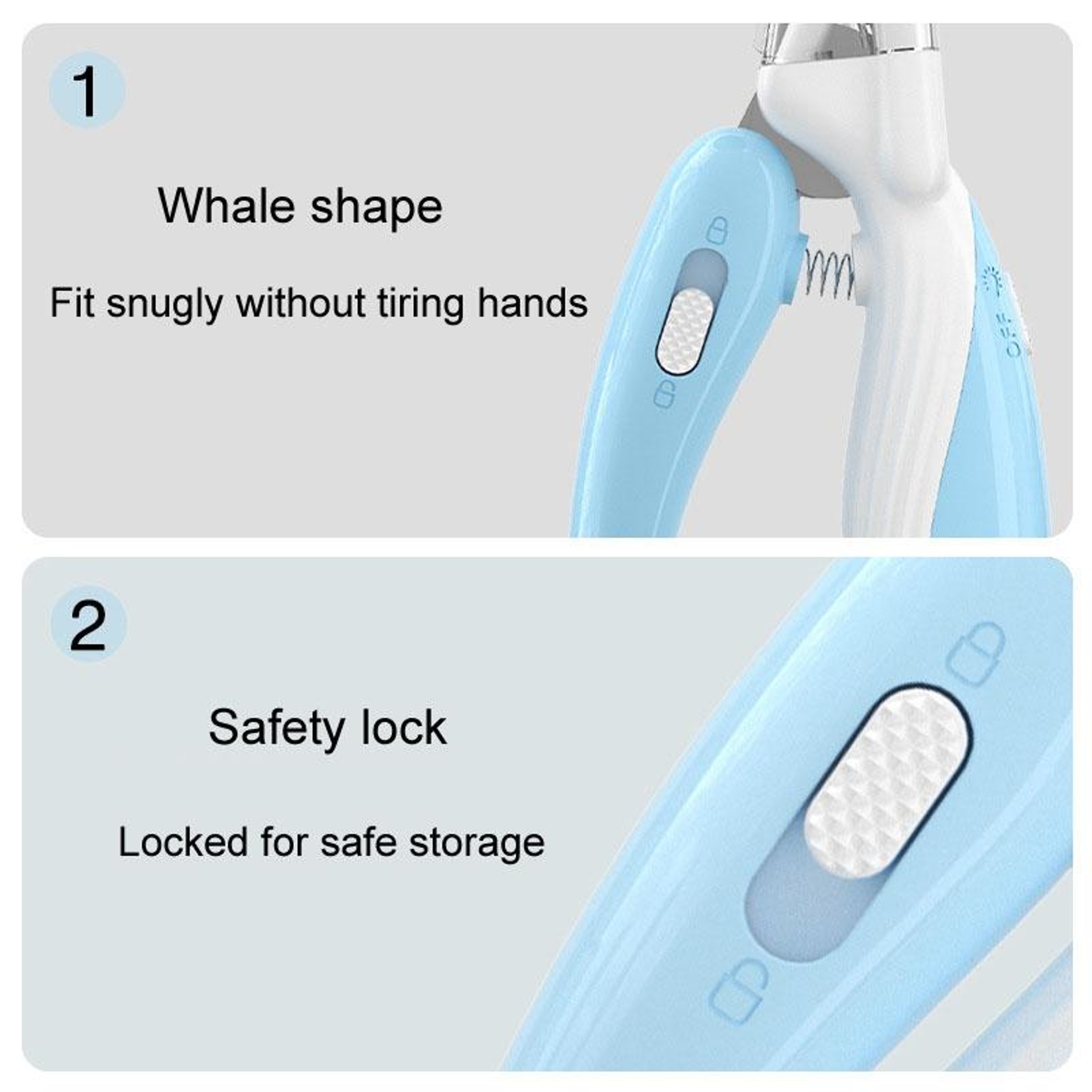 LED Pet Nail Clipper For Dogs And Cats With Nail Catcher And Stainless Steel Blade 7