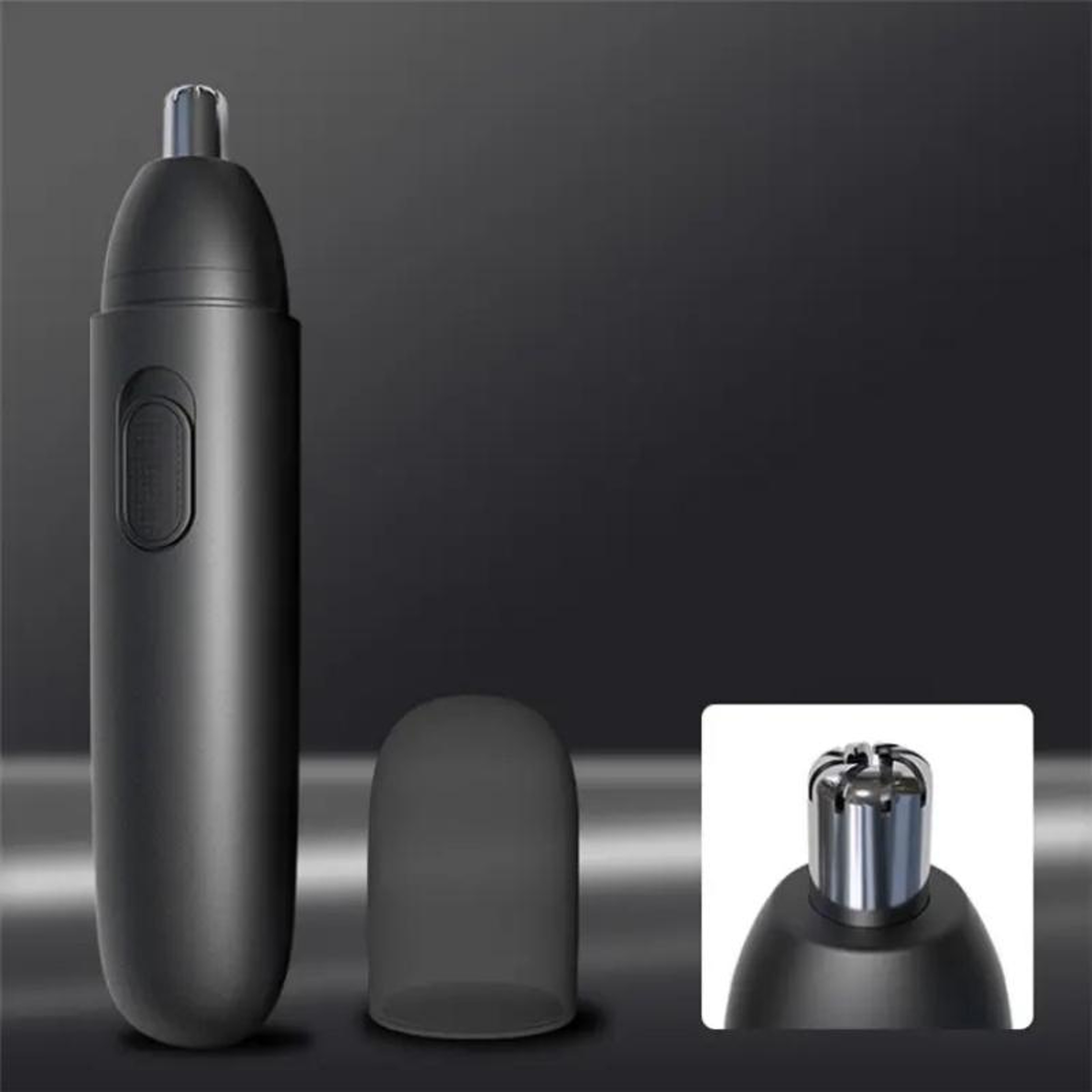 USB Rechargeable Nose Hair Trimmer With 360 Painless Rotary Cutting 2