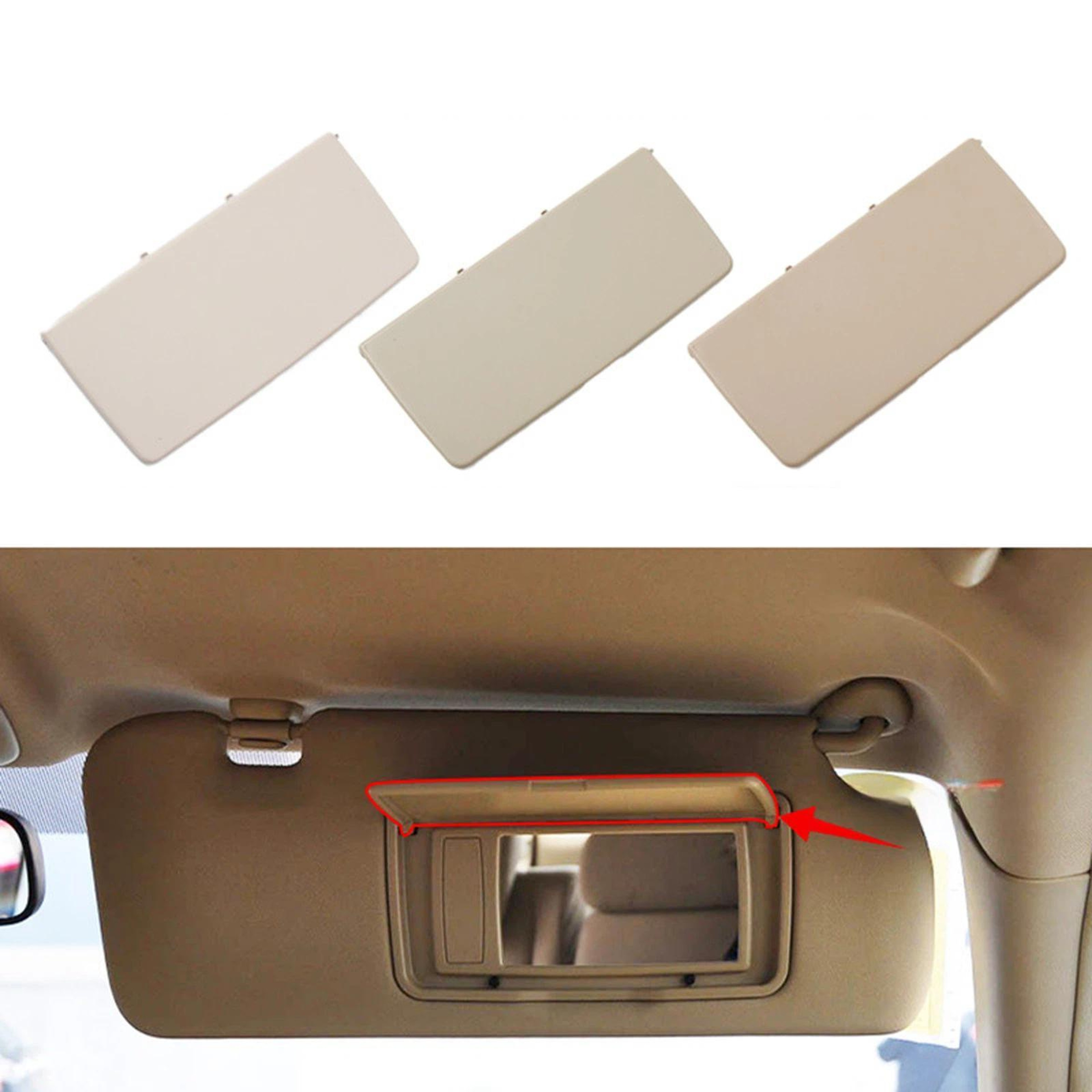 Honda CRV RE1 Sun Visor Vanity Mirror Cover LeftHand Drive DirectFit Beige Replacement 1