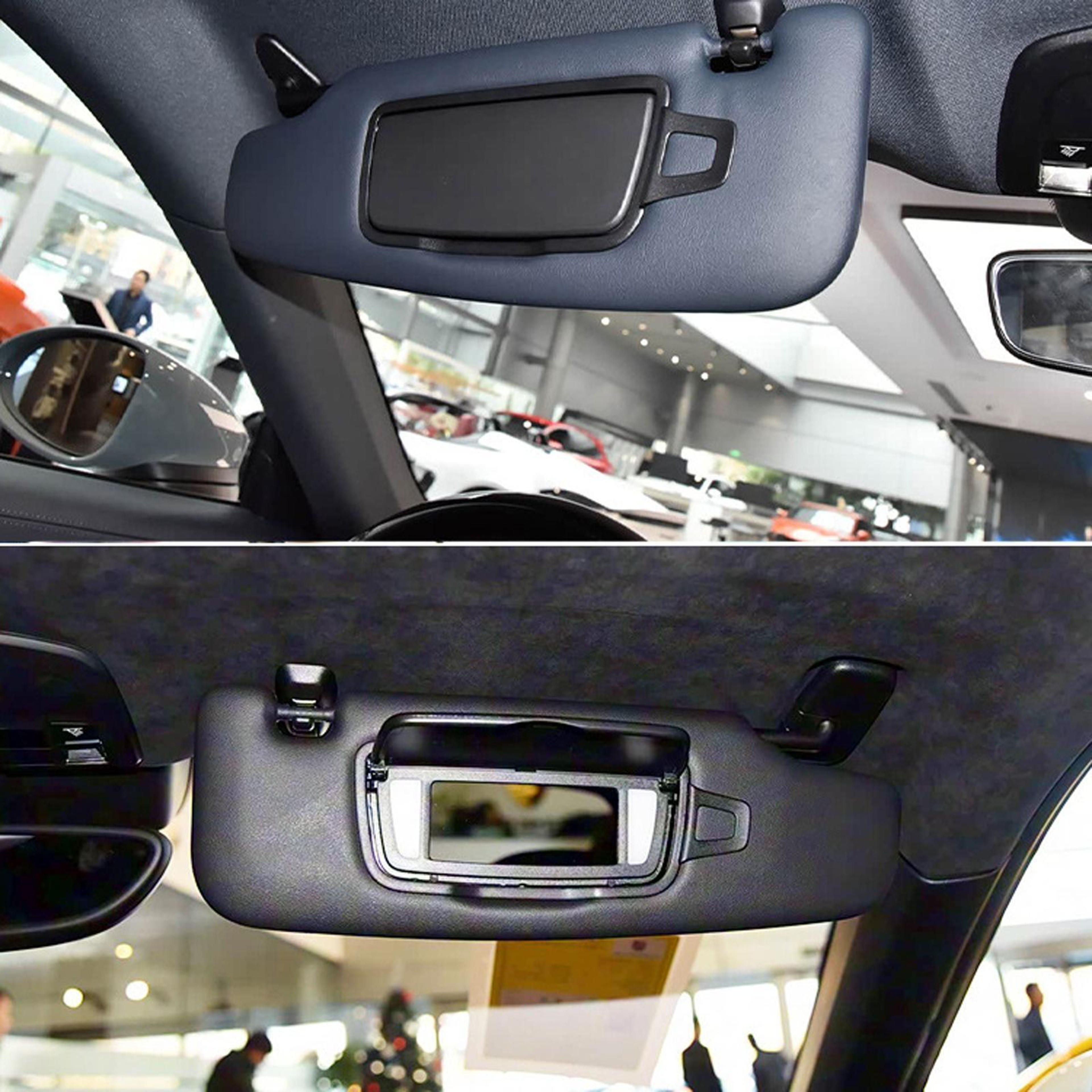 Porsche 718 911 Sun Visor Vanity Mirror Cover DirectFit Replacement 98173103128 5