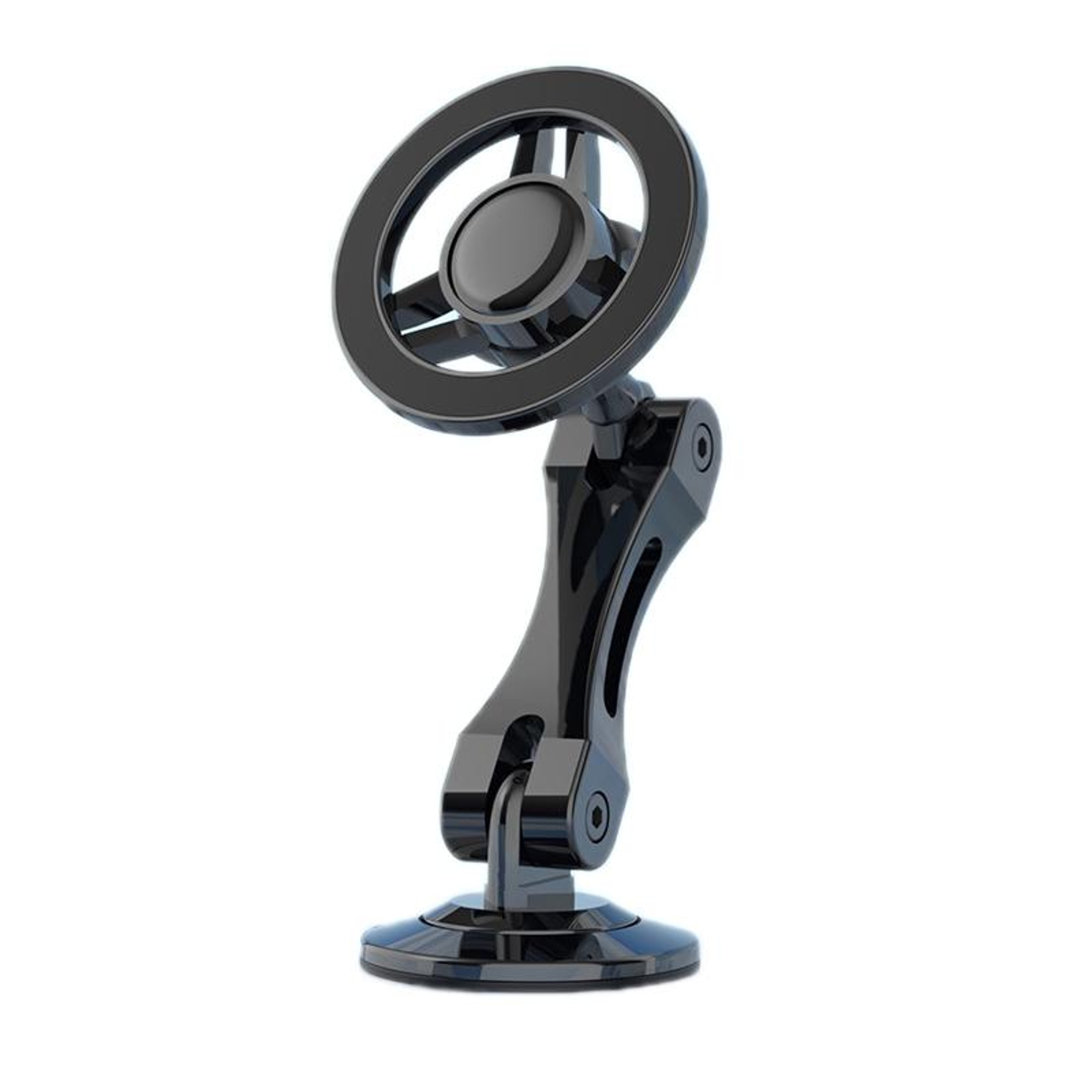 MagSafe Magnetic Car Phone Holder With 360 Rotation And Foldable Adjustable Mount 10