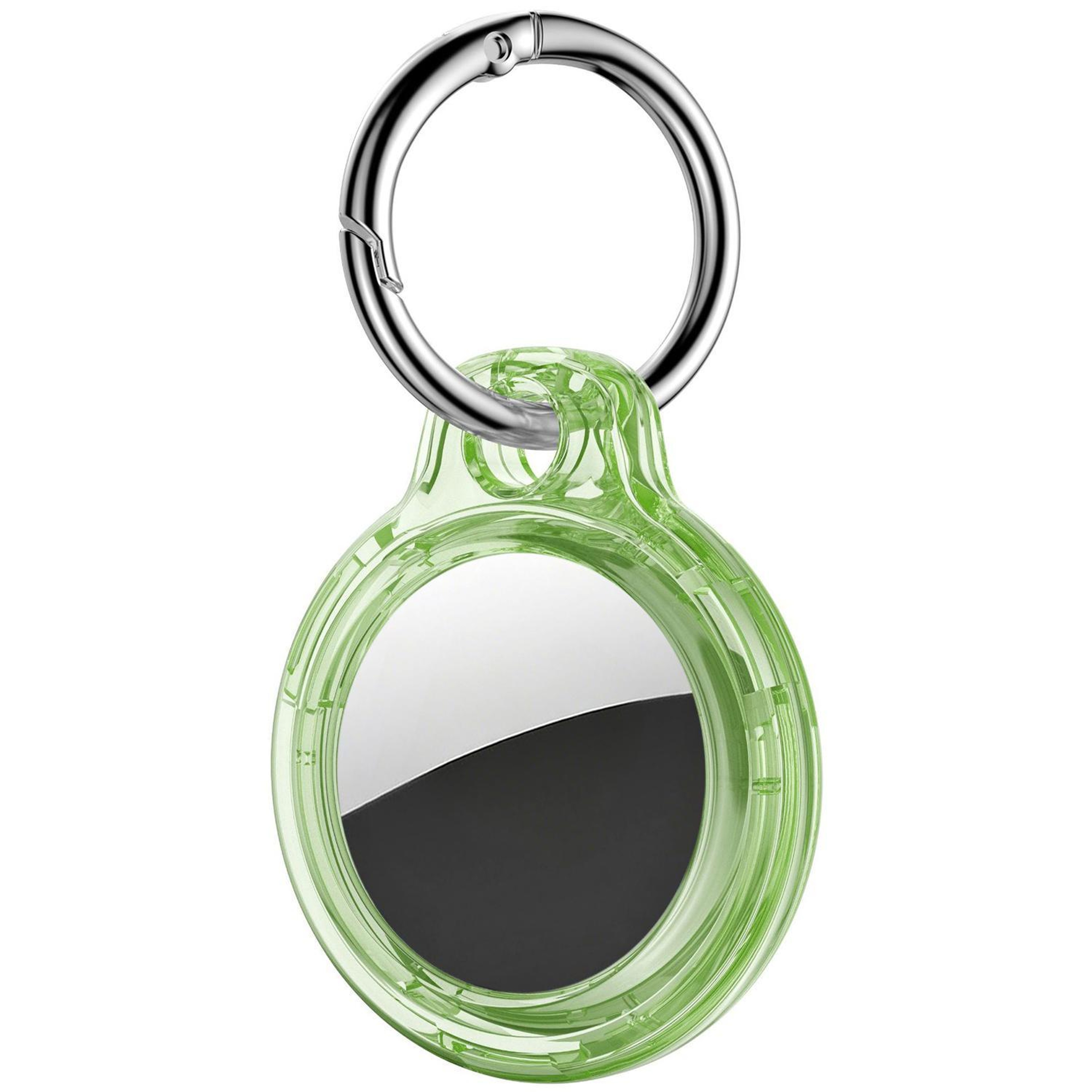 AirTag Case with Key Ring, Translucent Hard PC Protective Holder for AirTag 2nd & 1st Gen – view 17