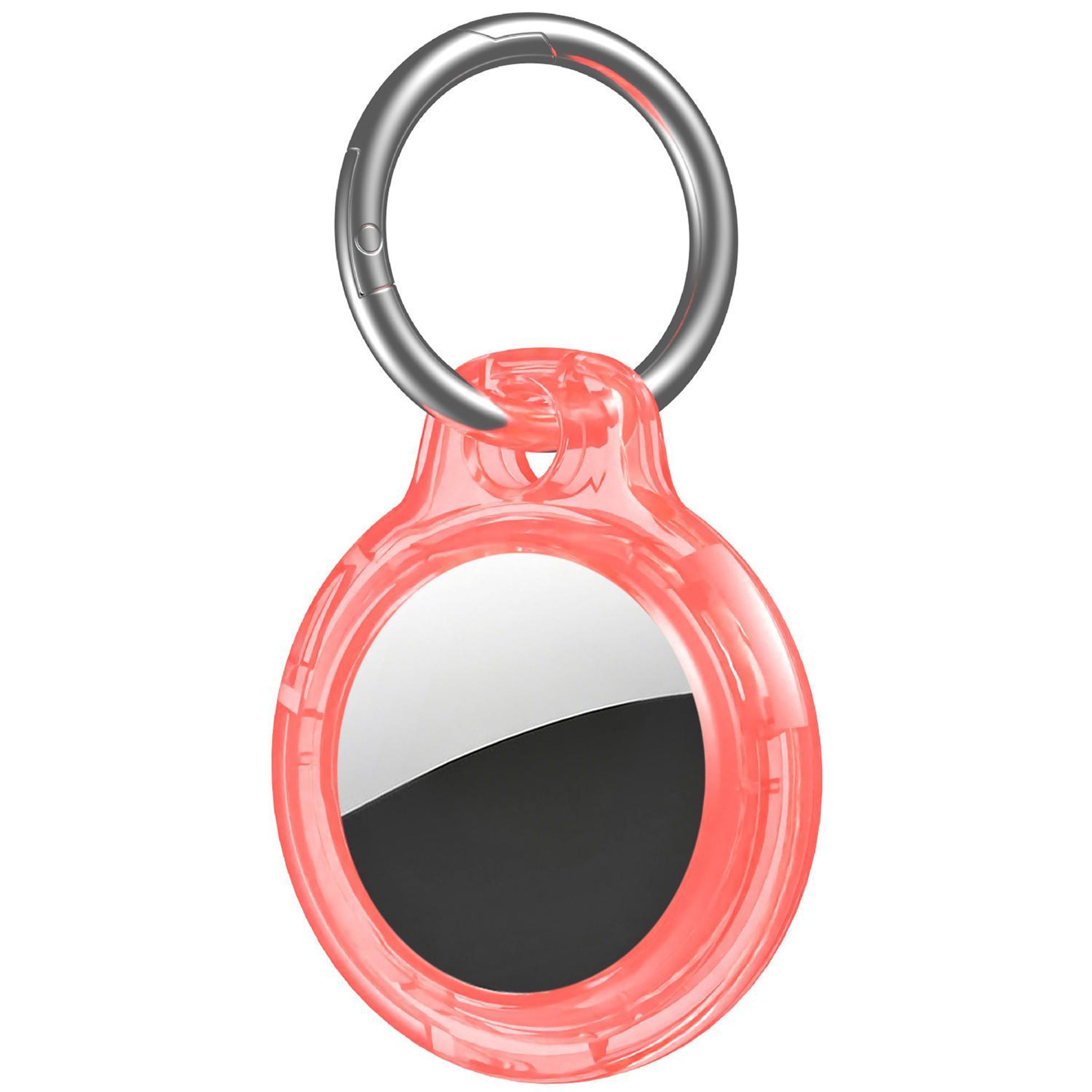 AirTag Case with Key Ring, Translucent Hard PC Protective Holder for AirTag 2nd & 1st Gen – view 22