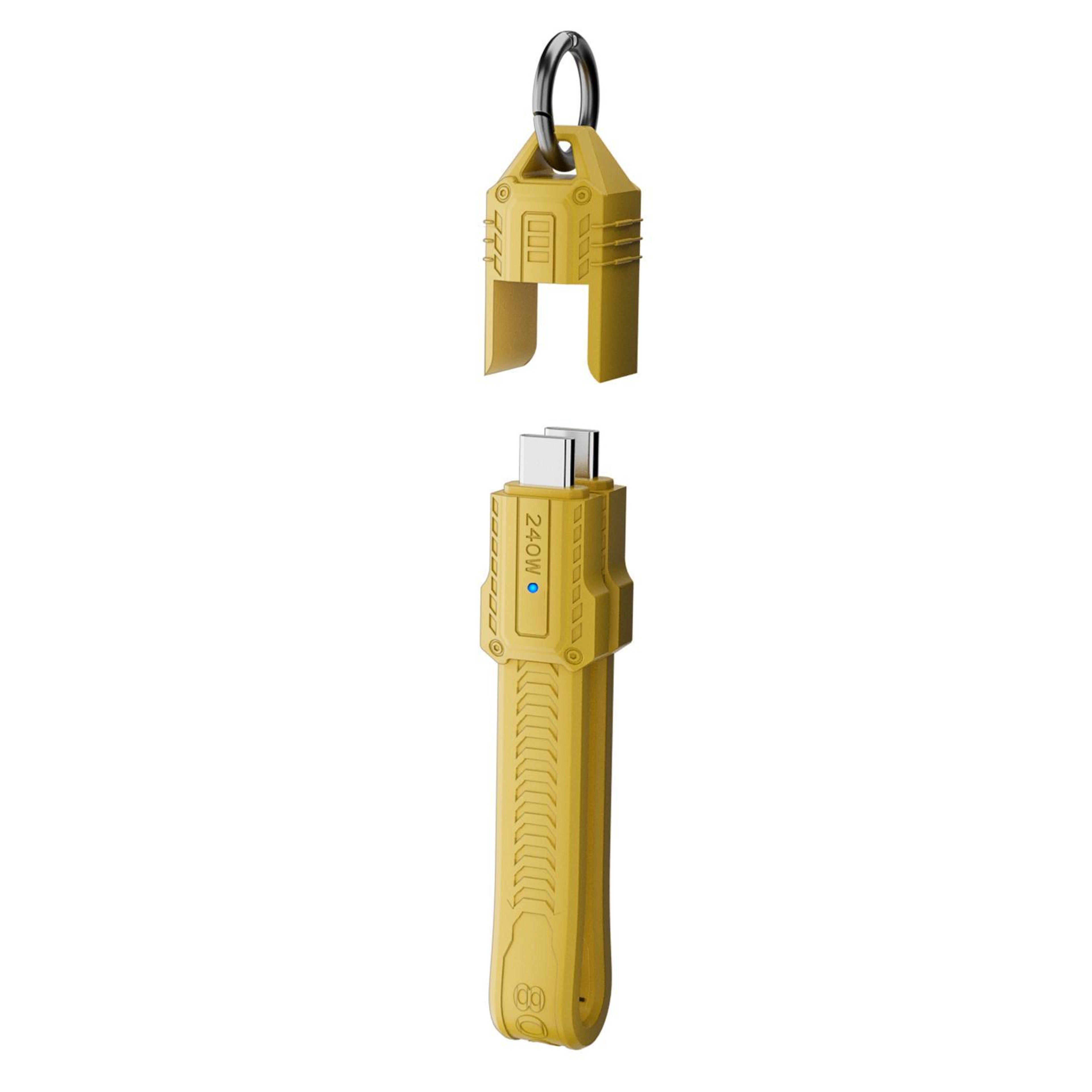 USB4 80Gbps Keychain USB-C Cable with 240W Fast Charging – view 14