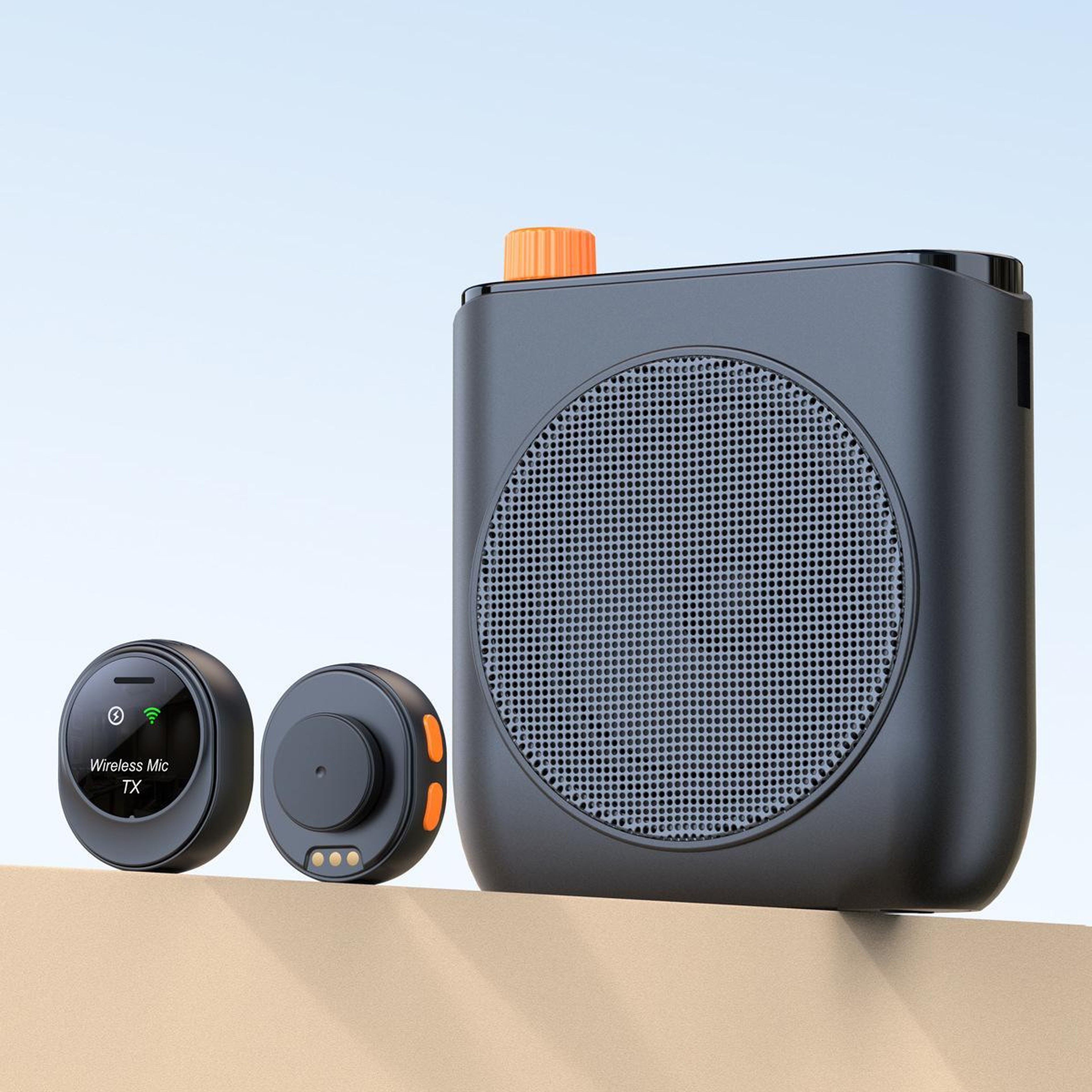 J98 Wireless Voice Amplifier With Dual Wireless Lavalier Microphones For Teachers 16